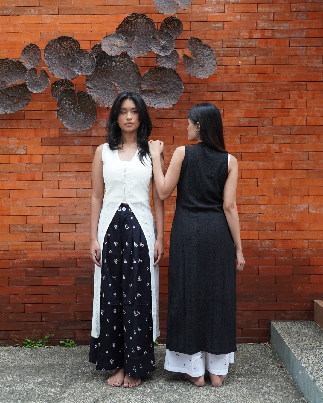 BOOLAO Flowy Long Nina Outer