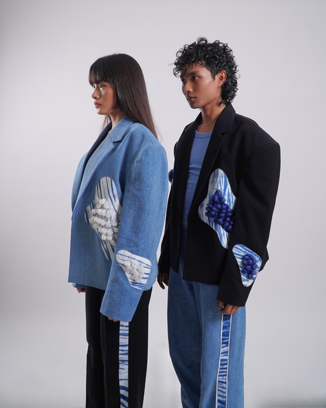 BOOLAO Trumbu Oversize Blazer - Black