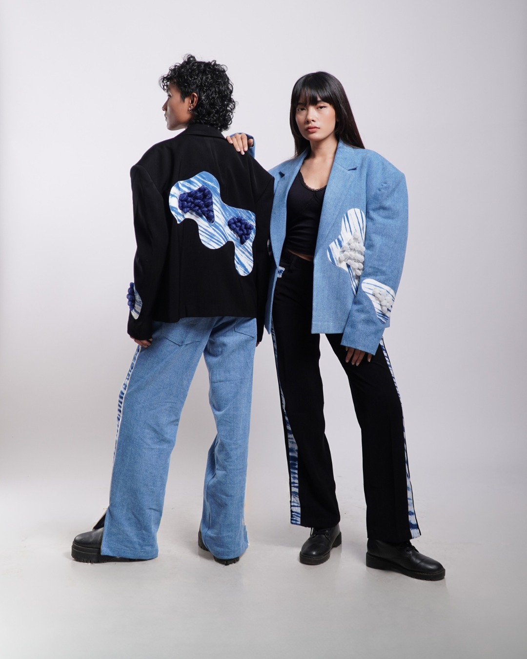 BOOLAO Trumbu Oversize Blazer - Black