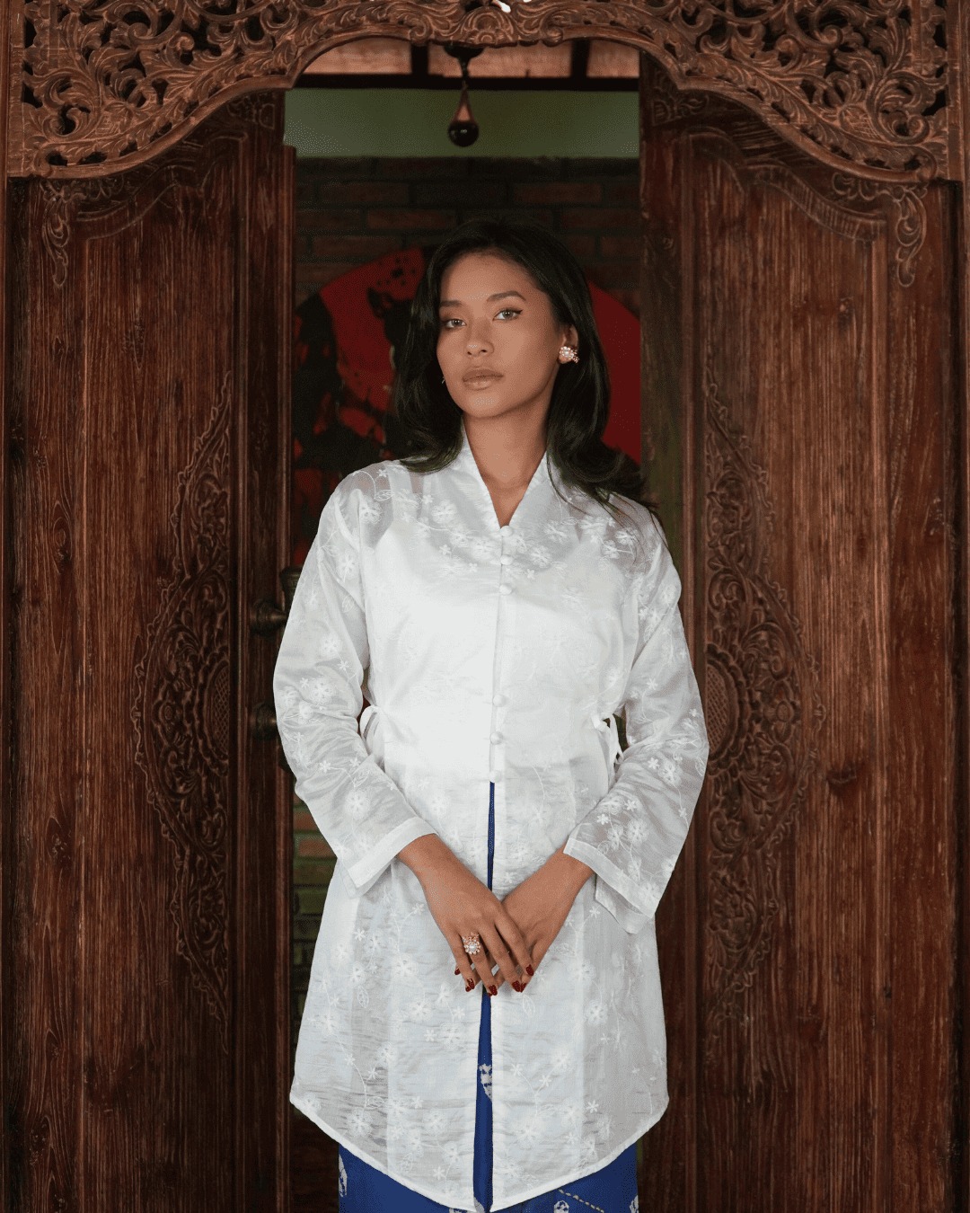 BOOLAO Kebaya Kemuning Kemben Detachable (Outer Bongkar Pasang)