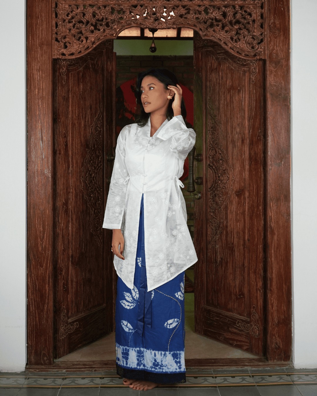 BOOLAO Kebaya Kemuning Kemben Detachable (Outer Bongkar Pasang)