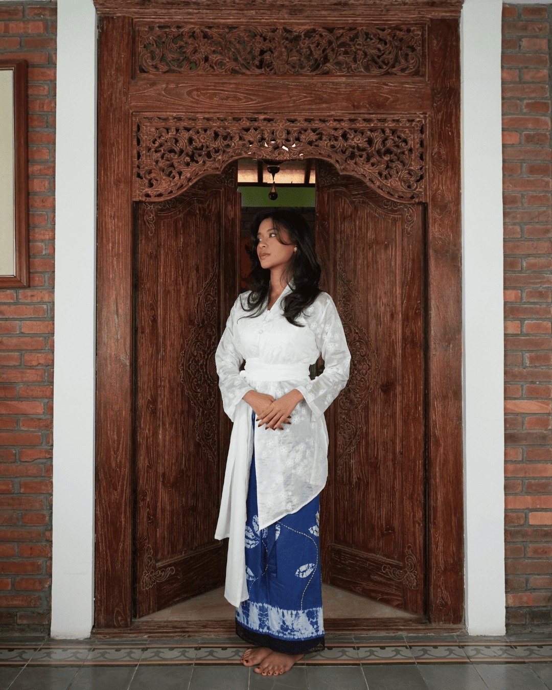 BOOLAO Kebaya Kemuning Kemben Detachable (Outer Bongkar Pasang)