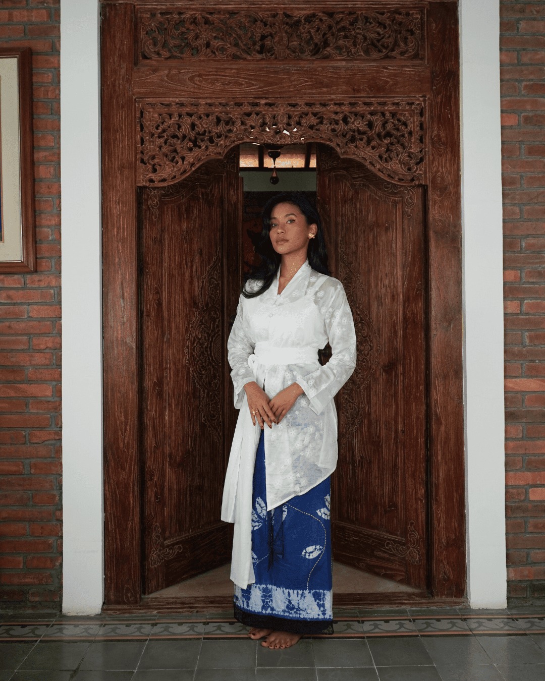 BOOLAO Kebaya Kemuning Kemben Detachable (Outer Bongkar Pasang)