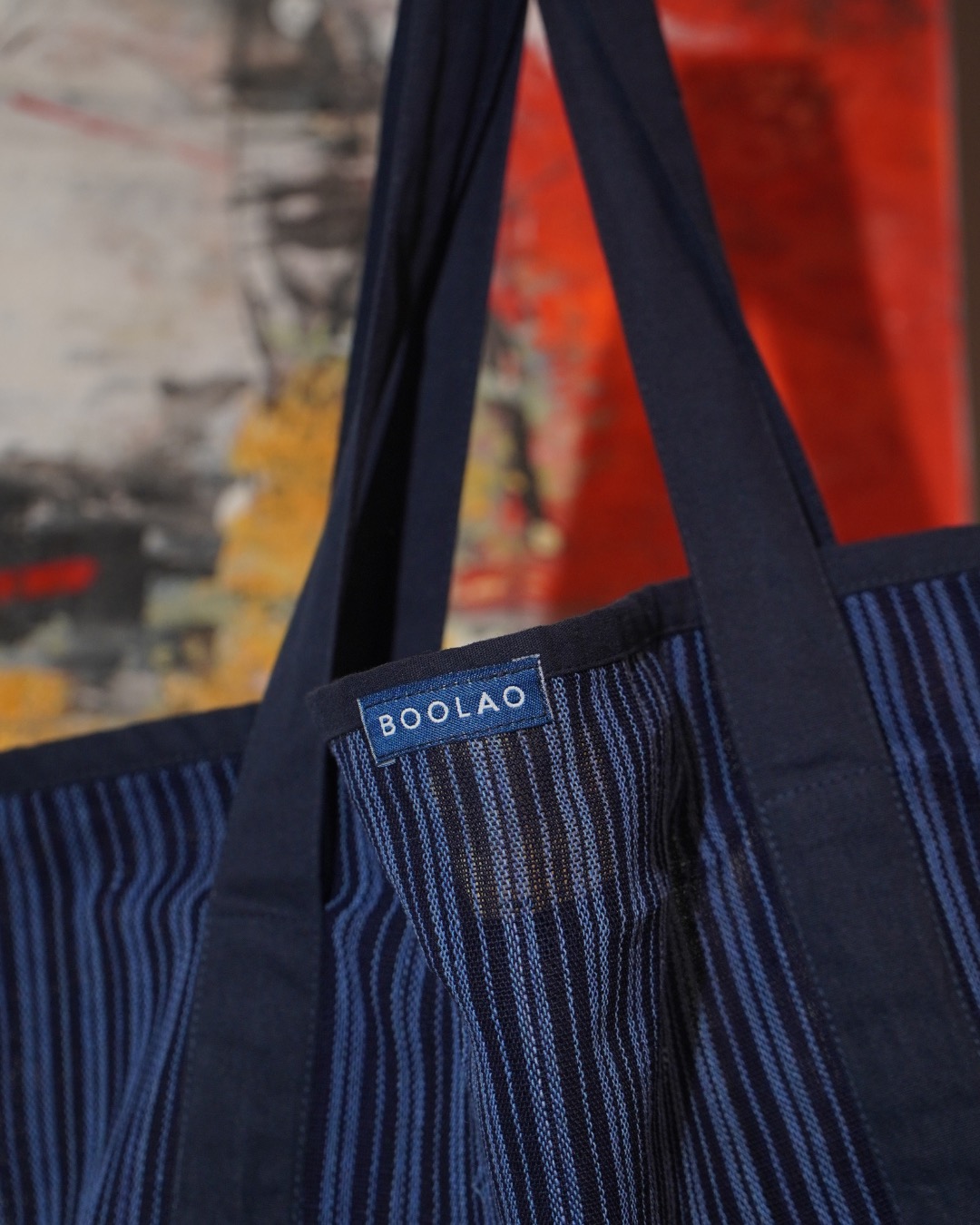 BOOLAO Totebag Lurik Papageran