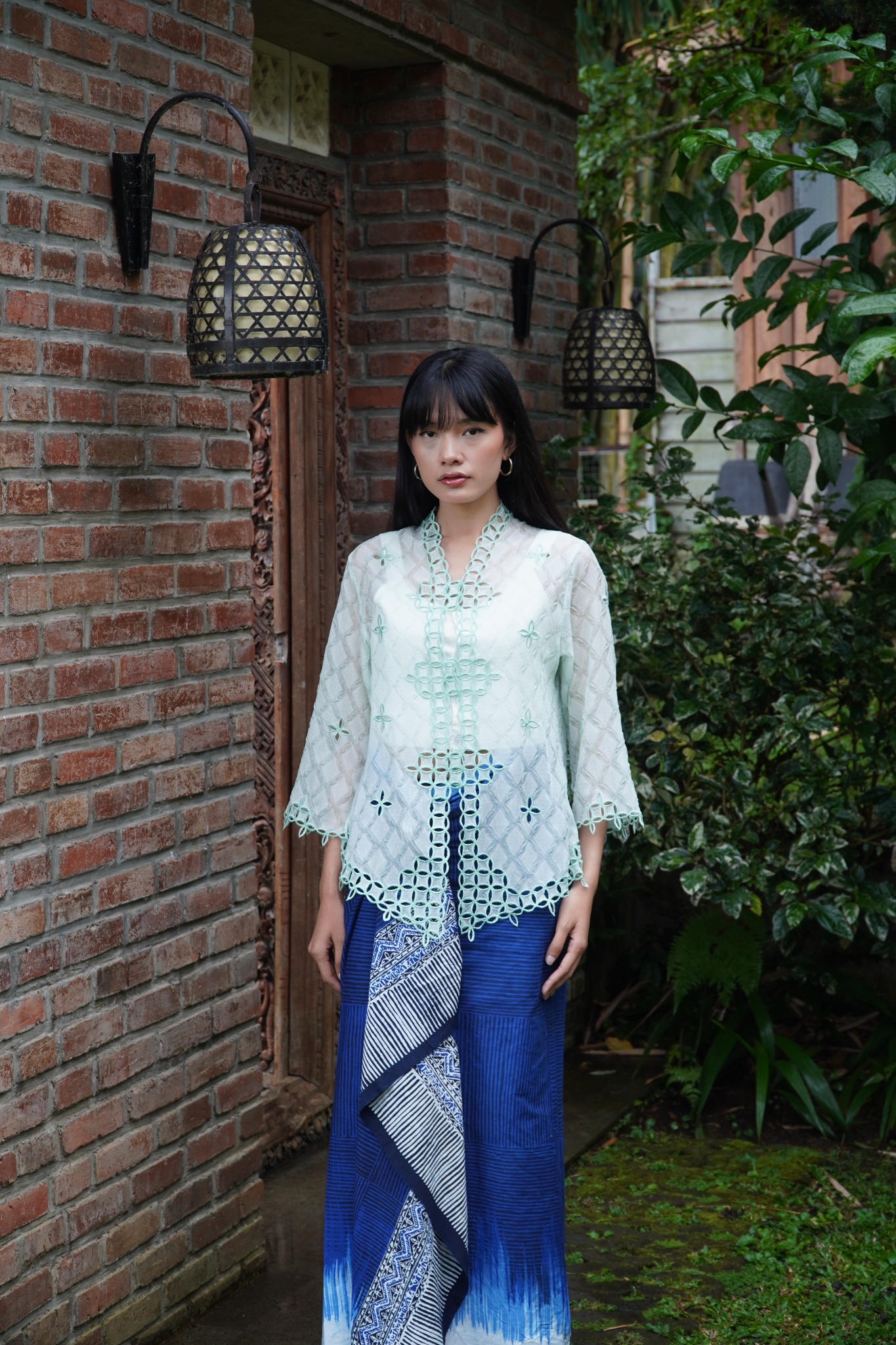 BOOLAO Kebaya Seribu Kawung - Mint