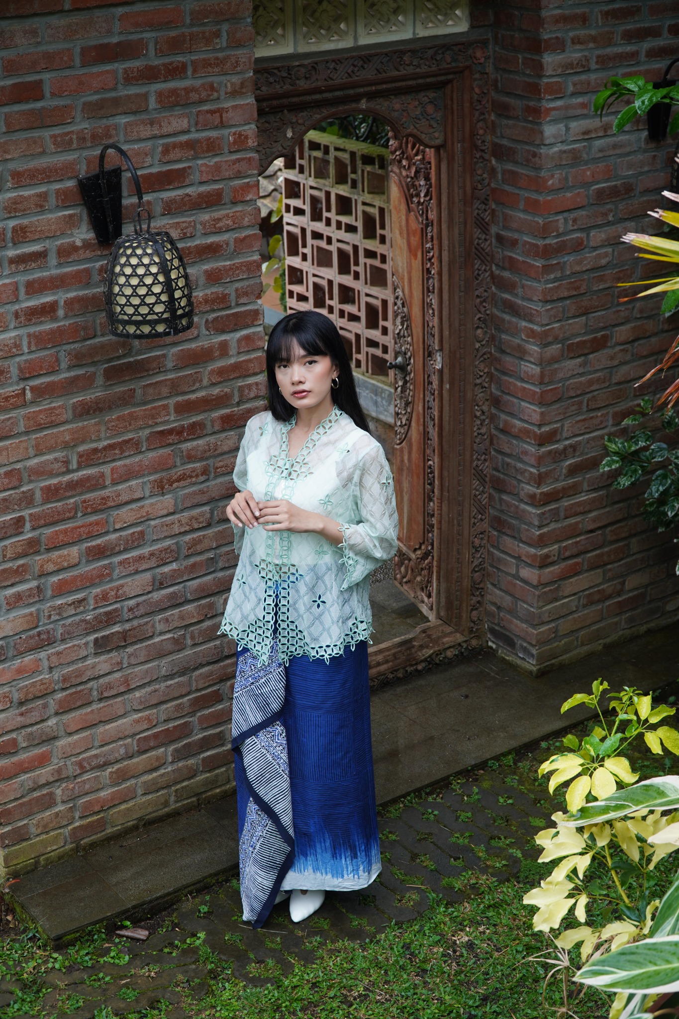 BOOLAO Kebaya Seribu Kawung - Mint