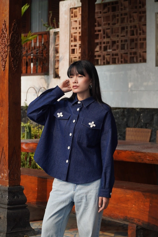 Image of Boolao Jacket Kuwuk - Navy 