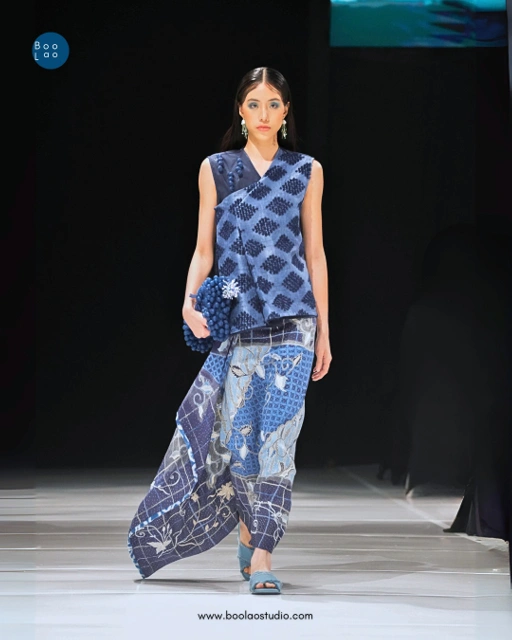 Image of Boolao Vest Dumpling - Navy