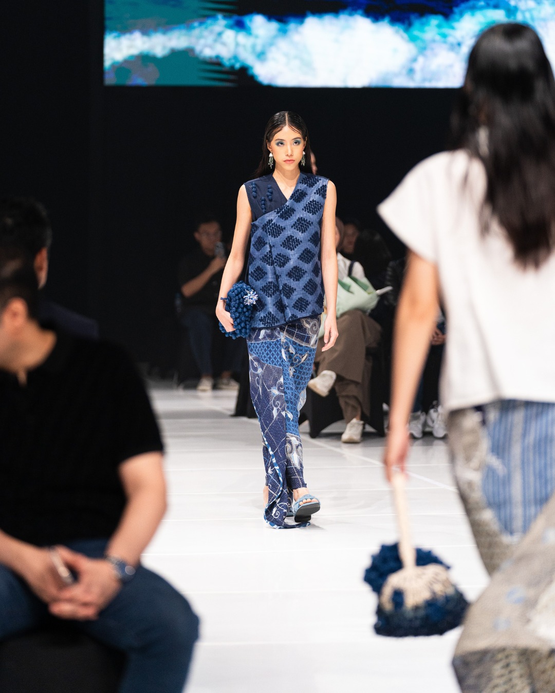 Boolao Vest Dumpling - Navy