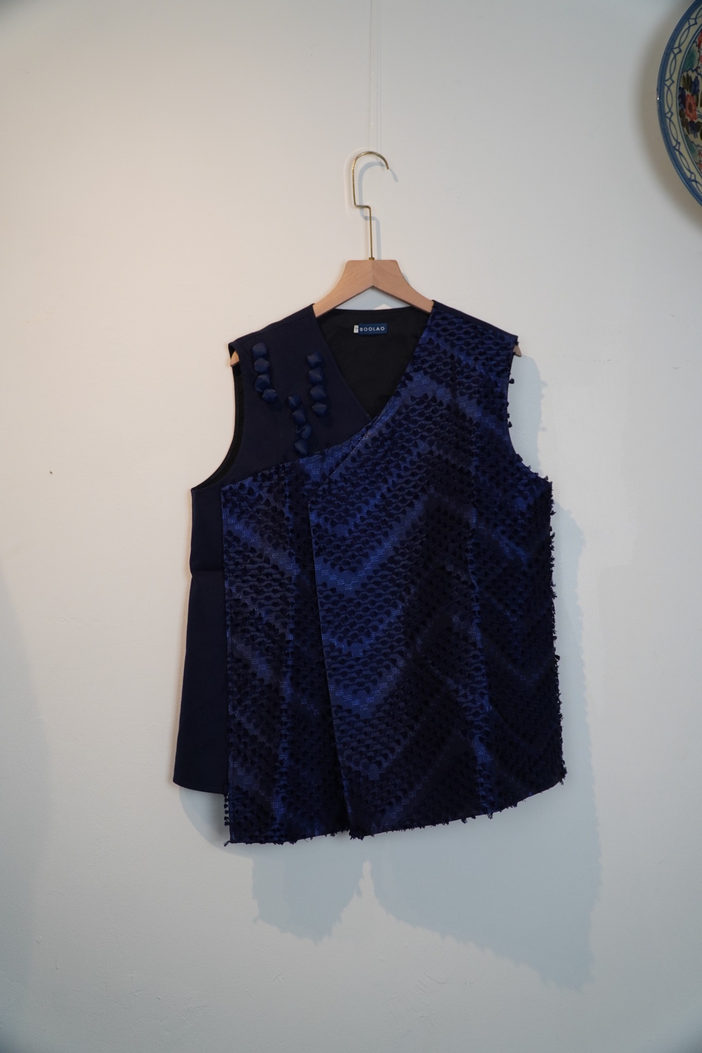 Boolao Vest Dumpling - Navy