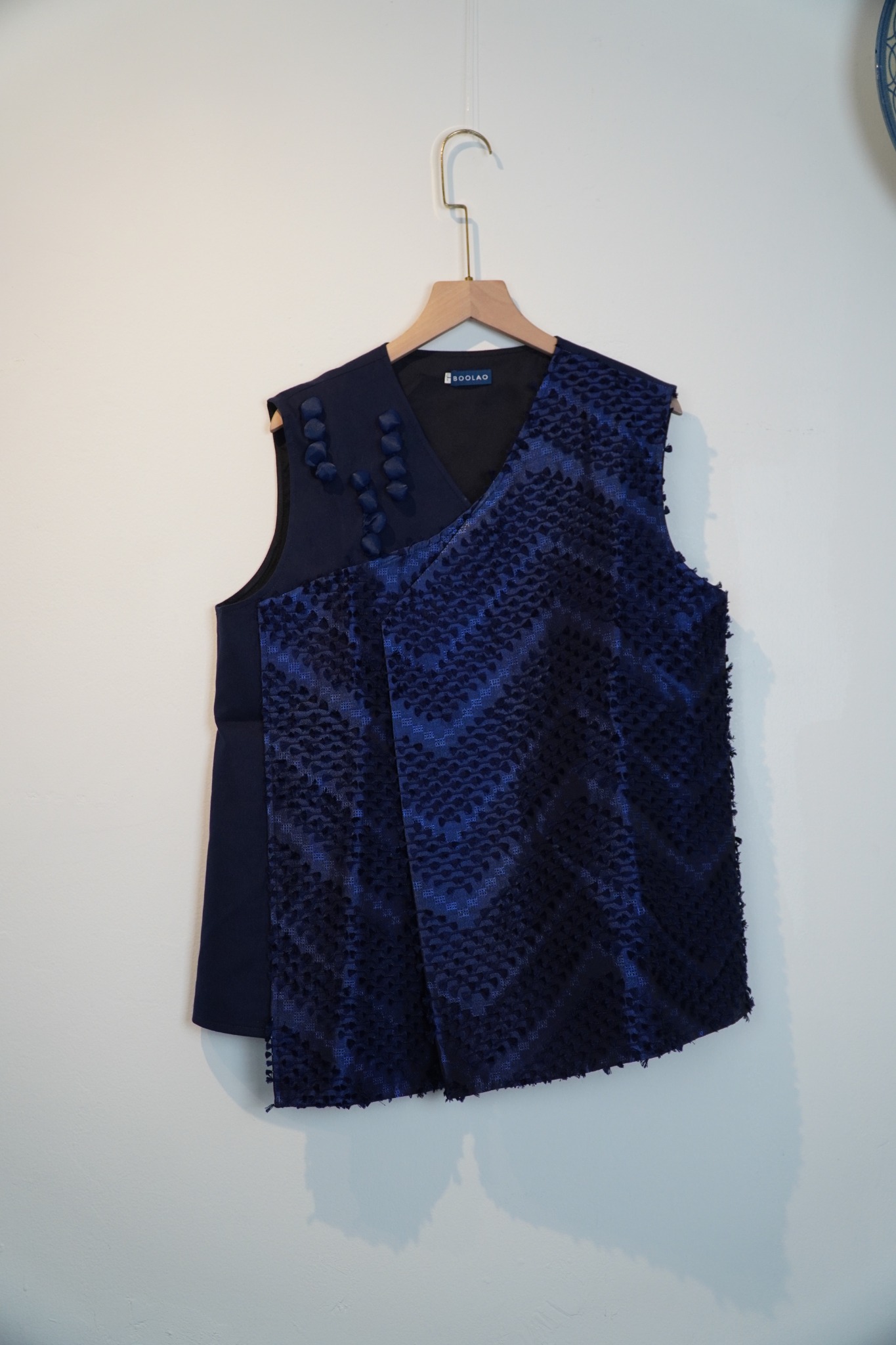 Boolao Vest Dumpling - Navy