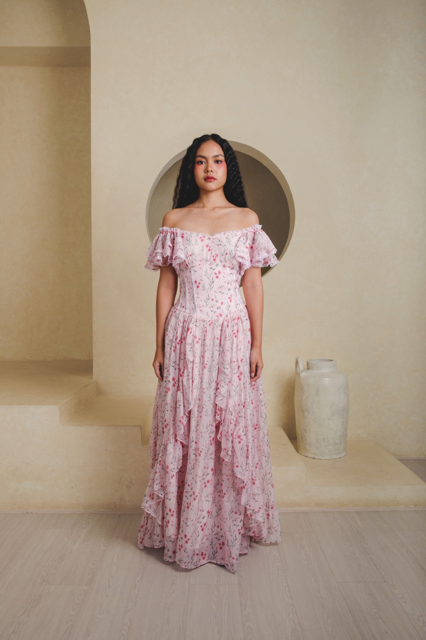 Aimee Dress in Pink