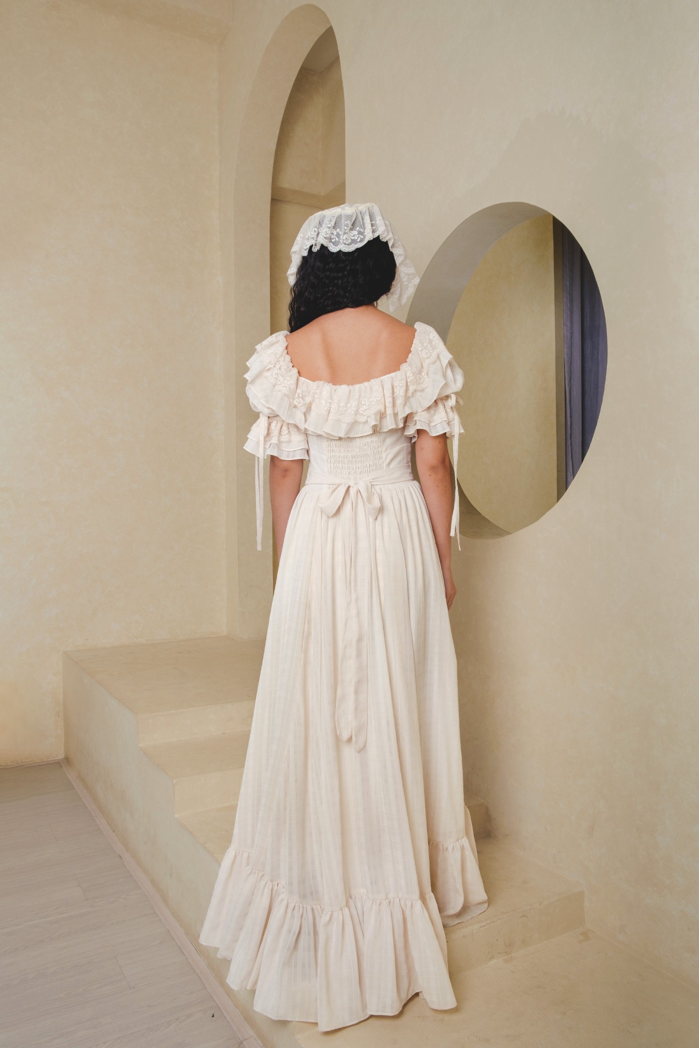 Enchanted Dress in Beige
