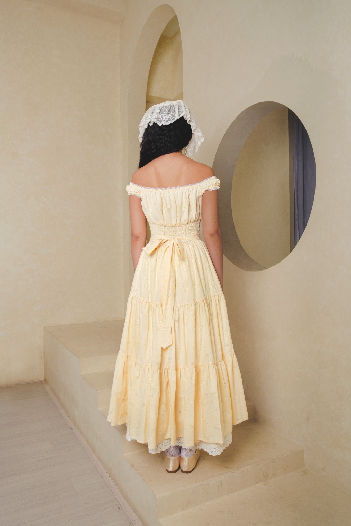 Anastasia Dress in Yellow