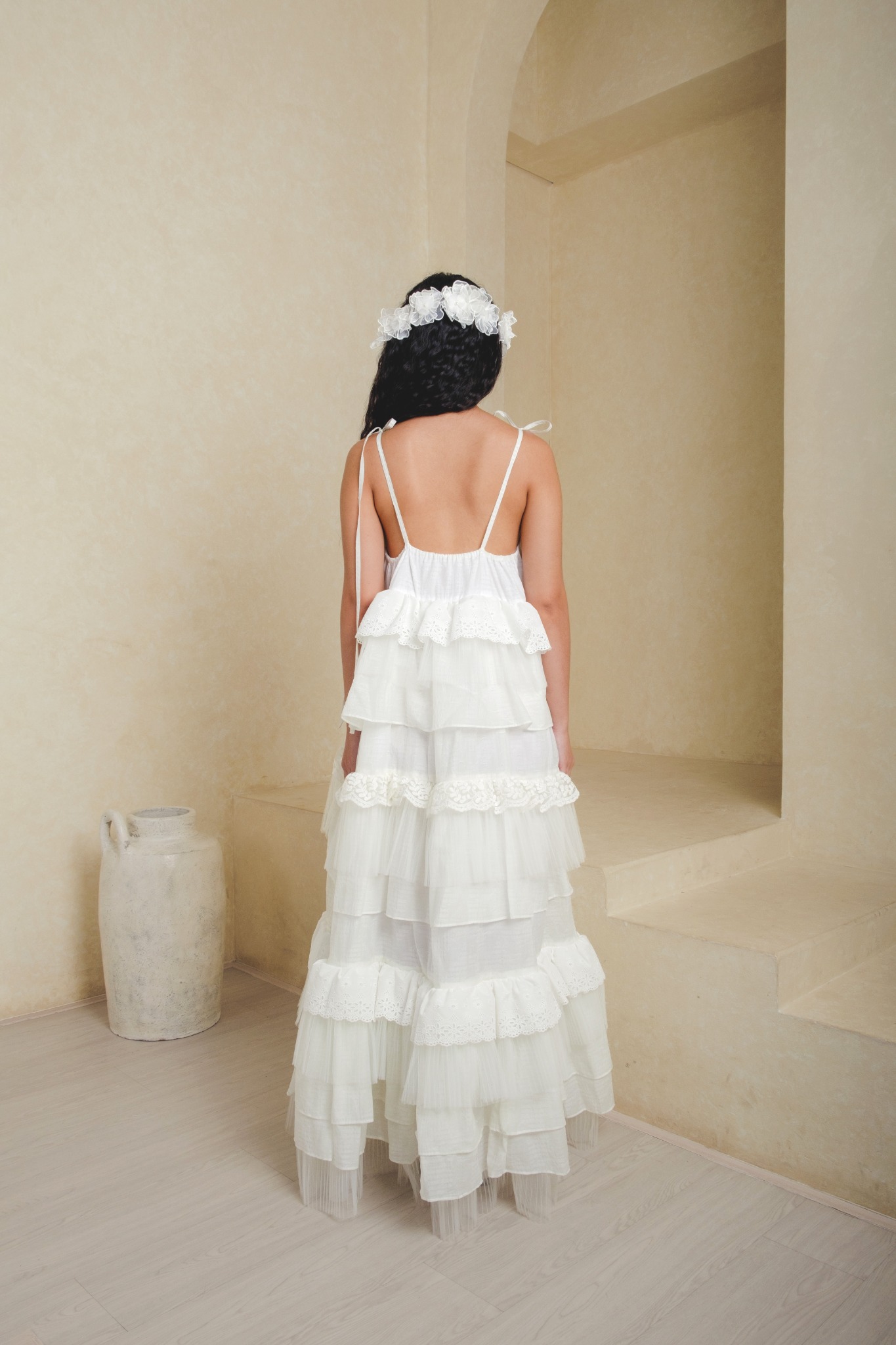 Ethereal Dress in White