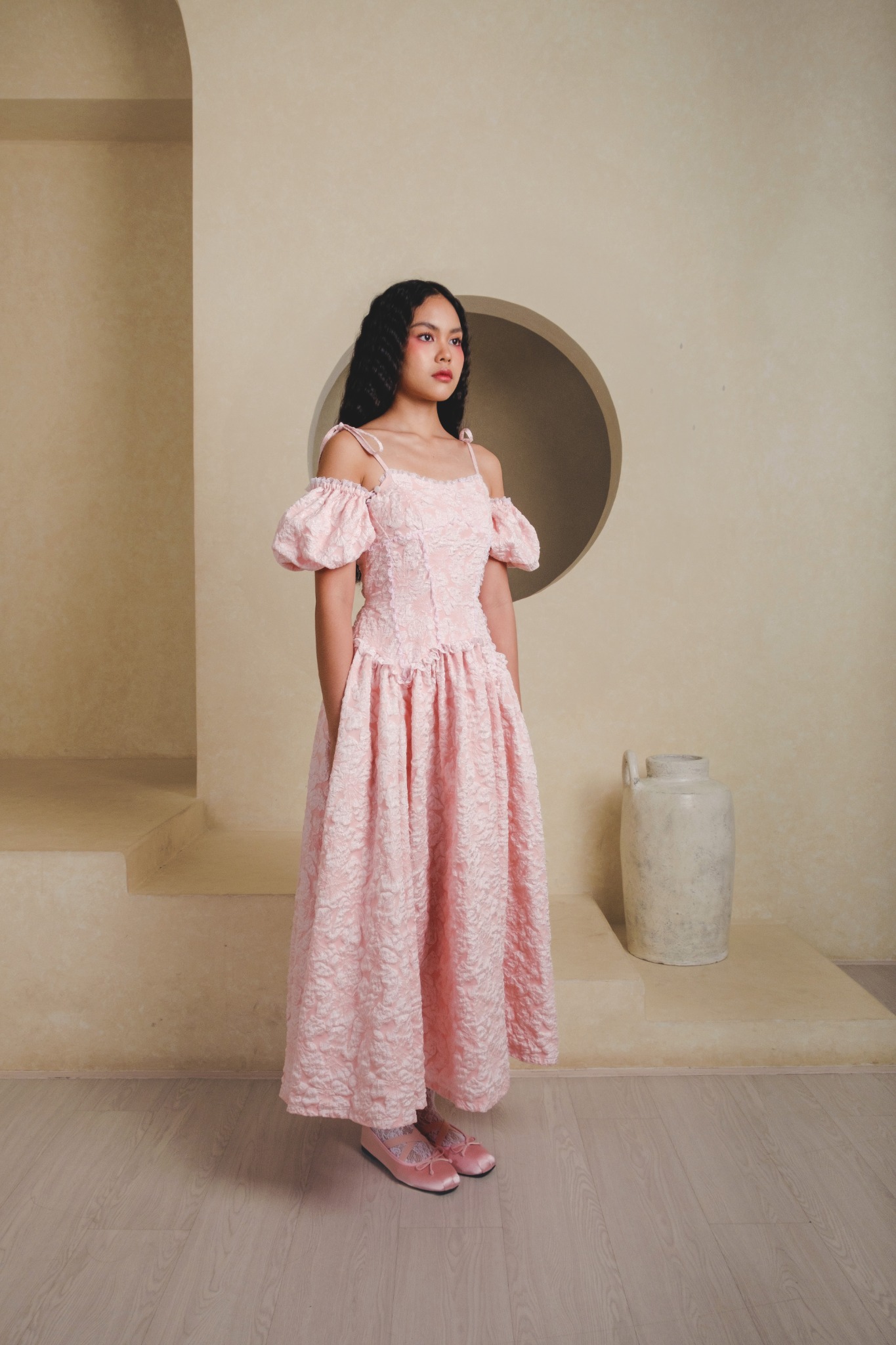 Heart Dress in Pink