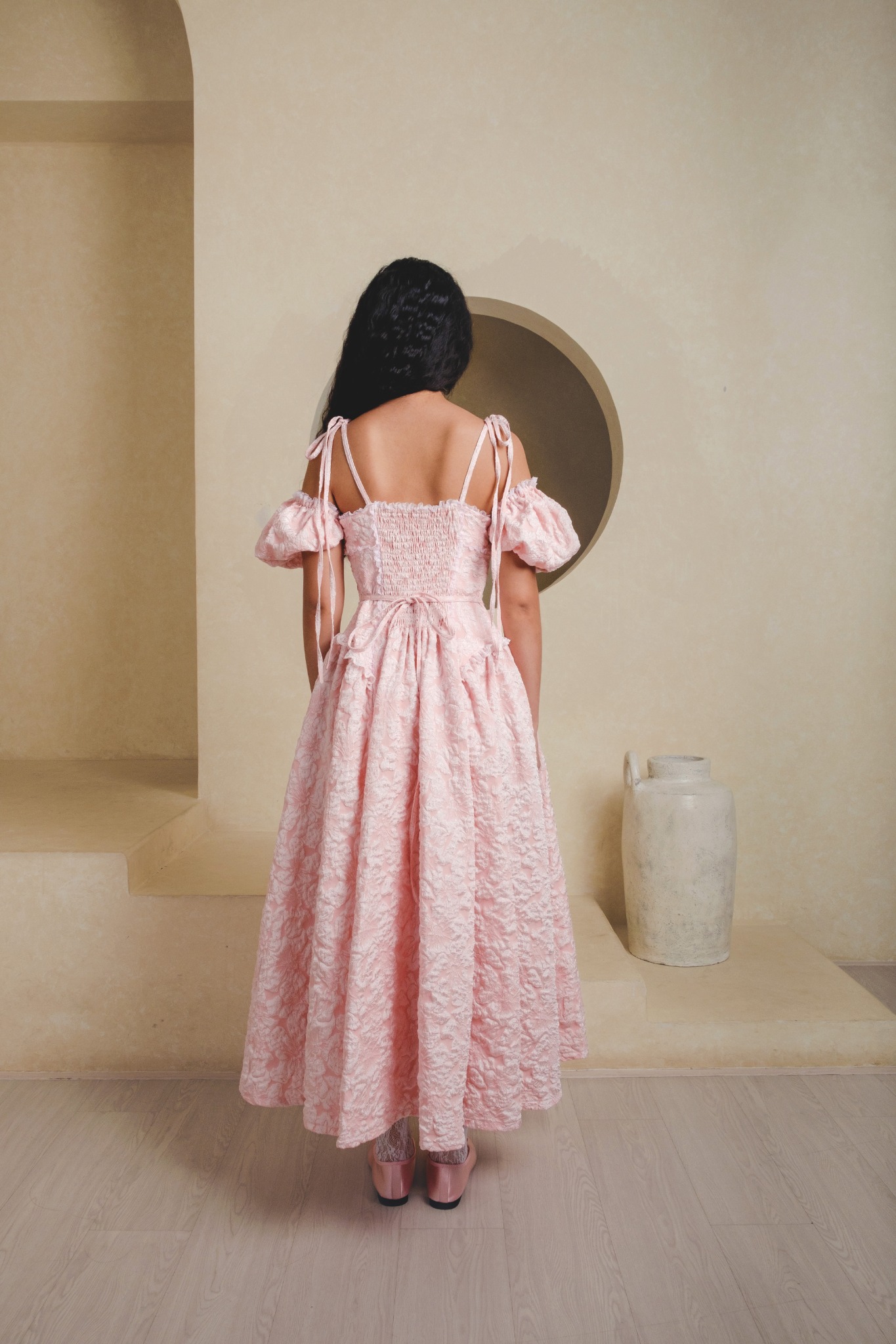 Heart Dress in Pink