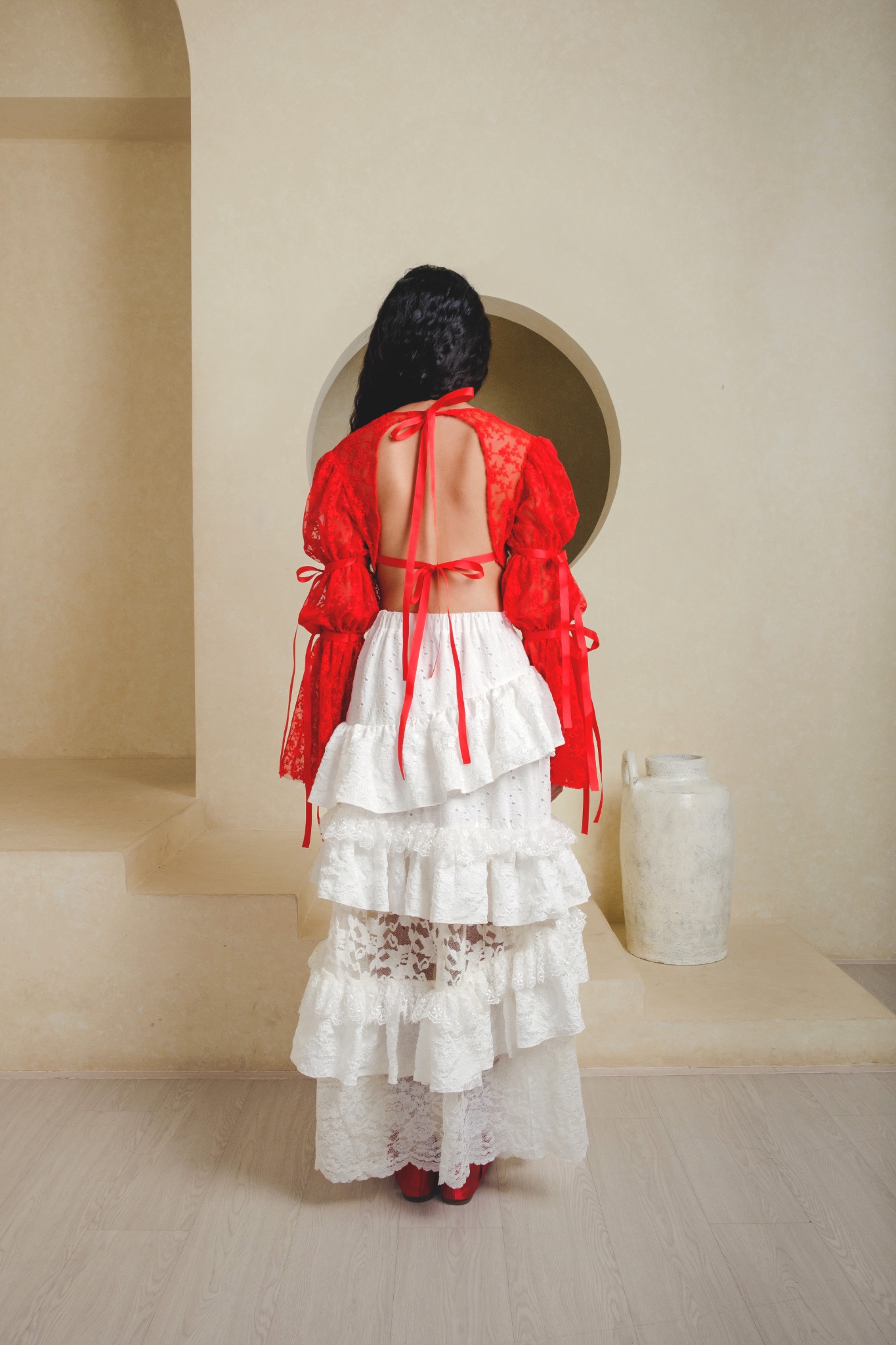 Felicity Bolero in Red