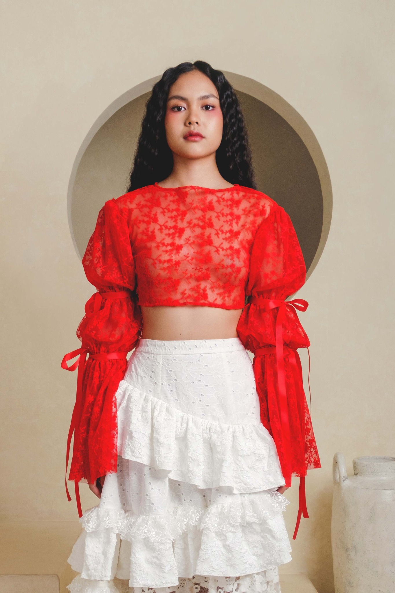 Felicity Bolero in Red