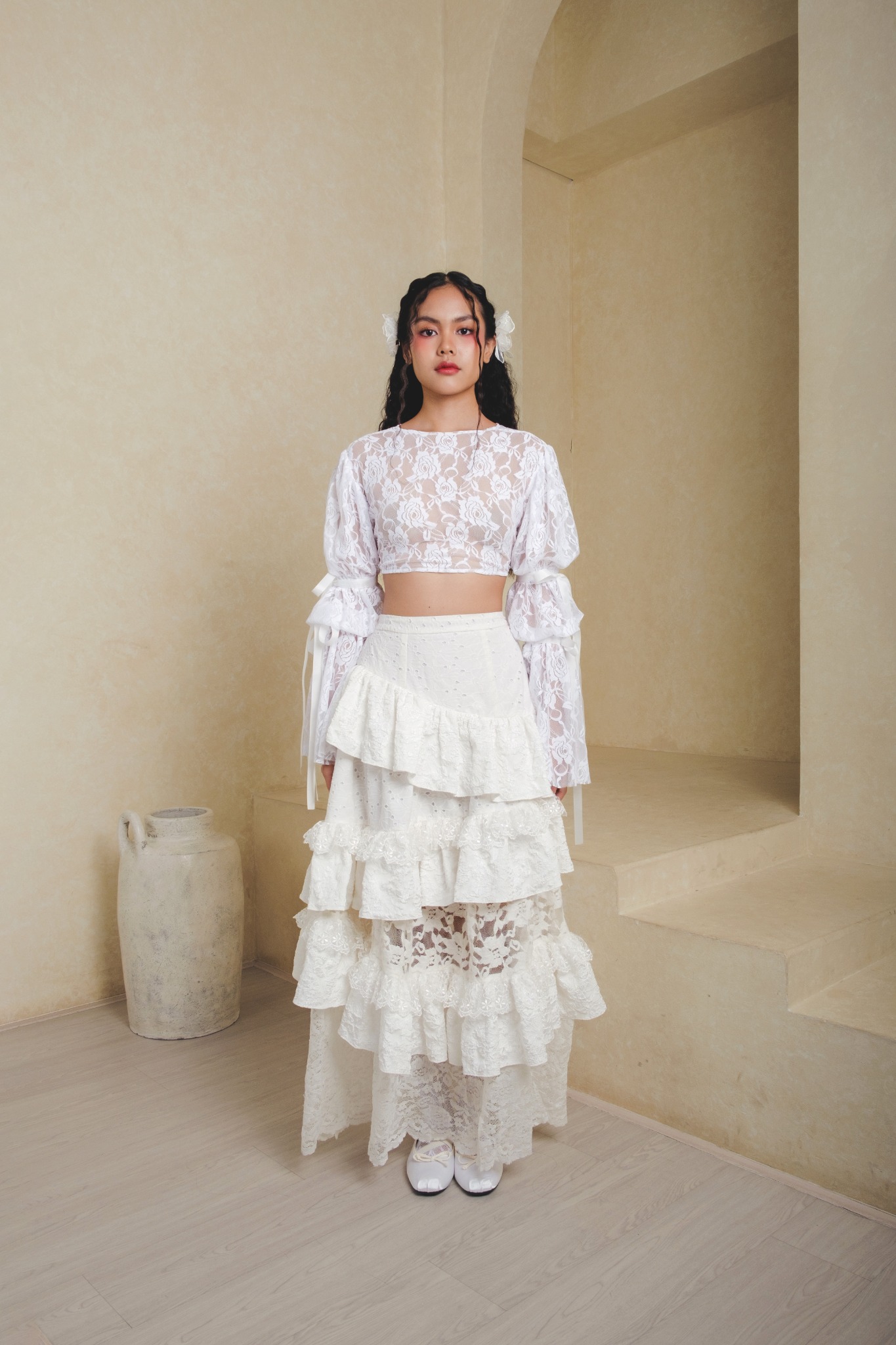 Felicity Bolero in White