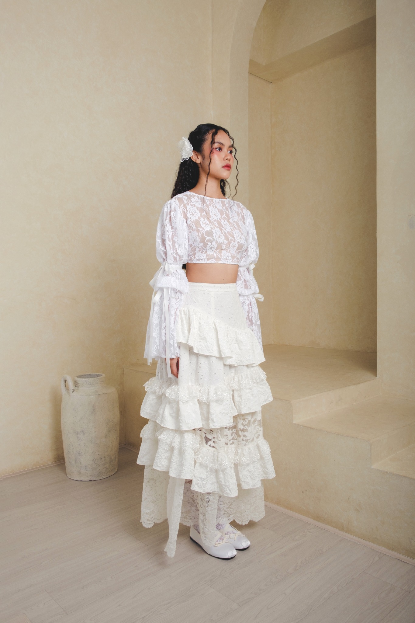 Felicity Bolero in White