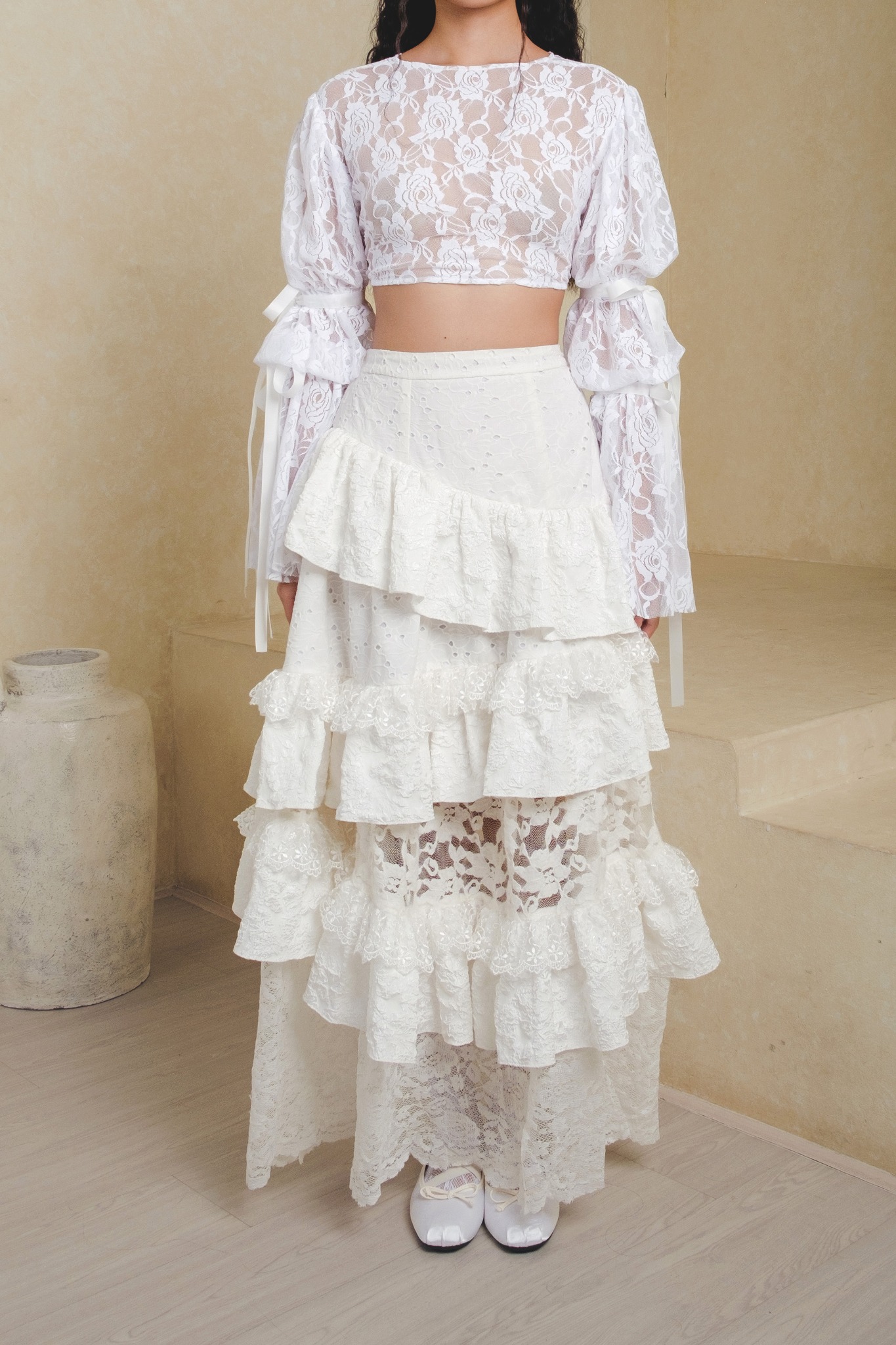 Bliss Skirt in White