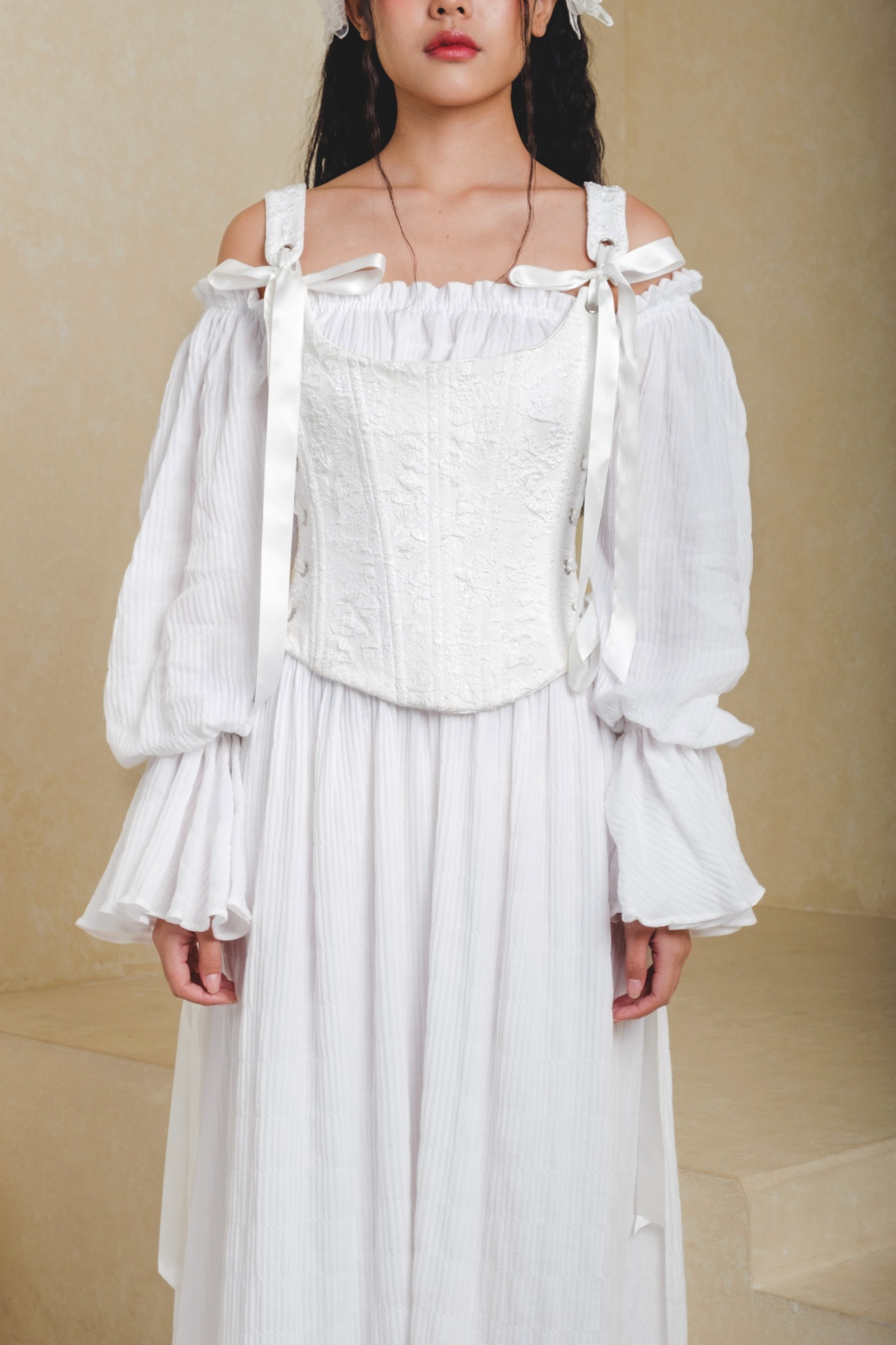 Vow Corset in White
