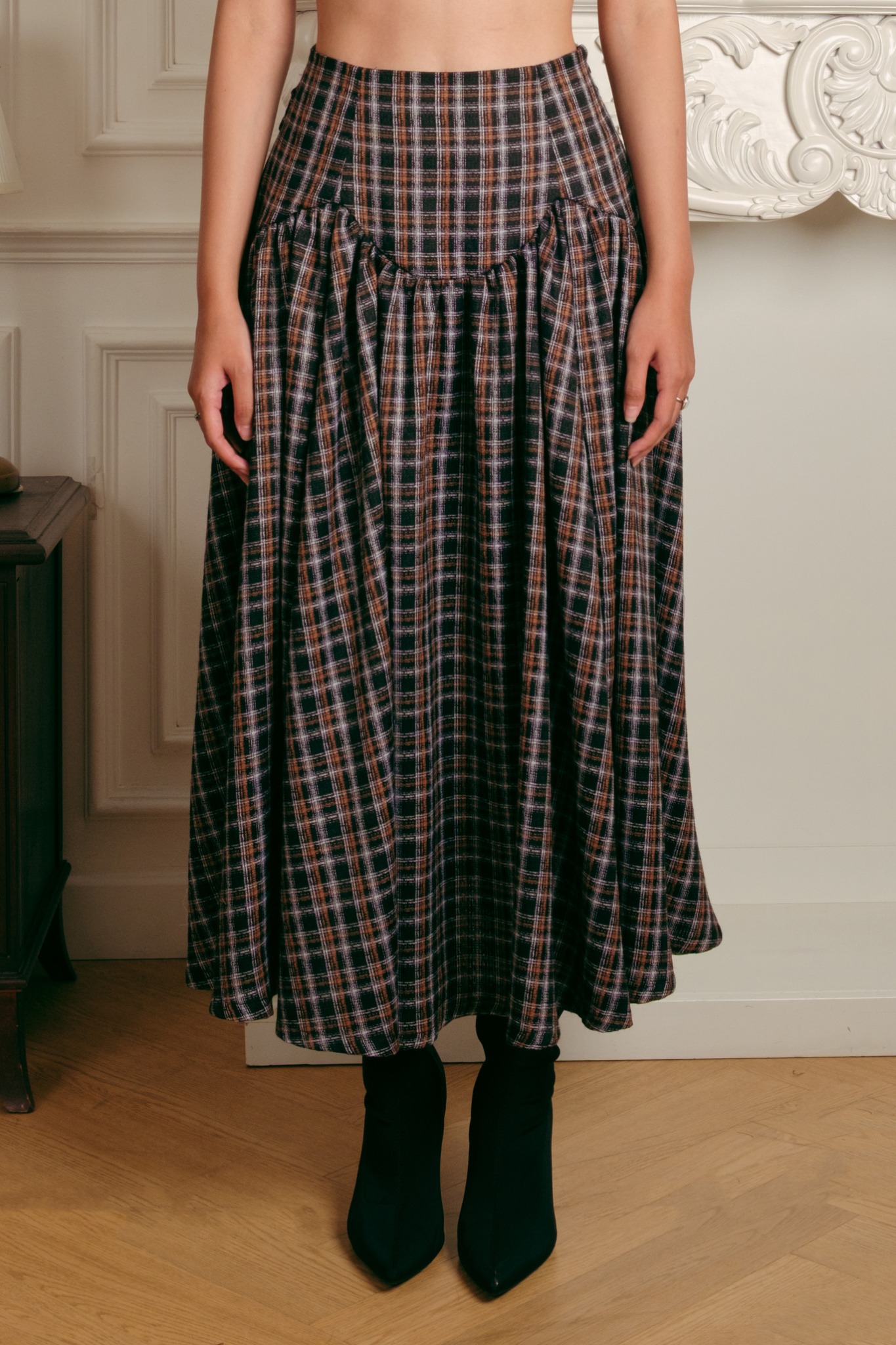 Mai Skirt in Plaid