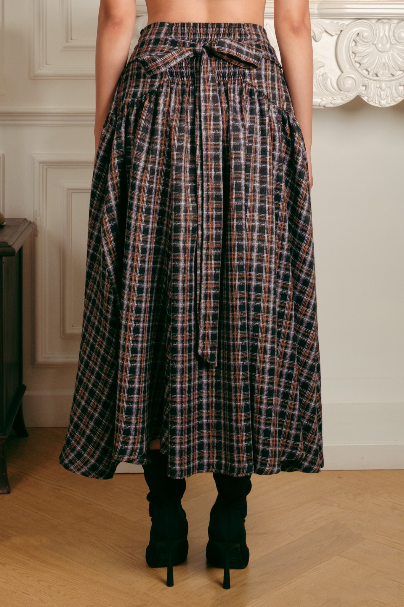 Mai Skirt in Plaid