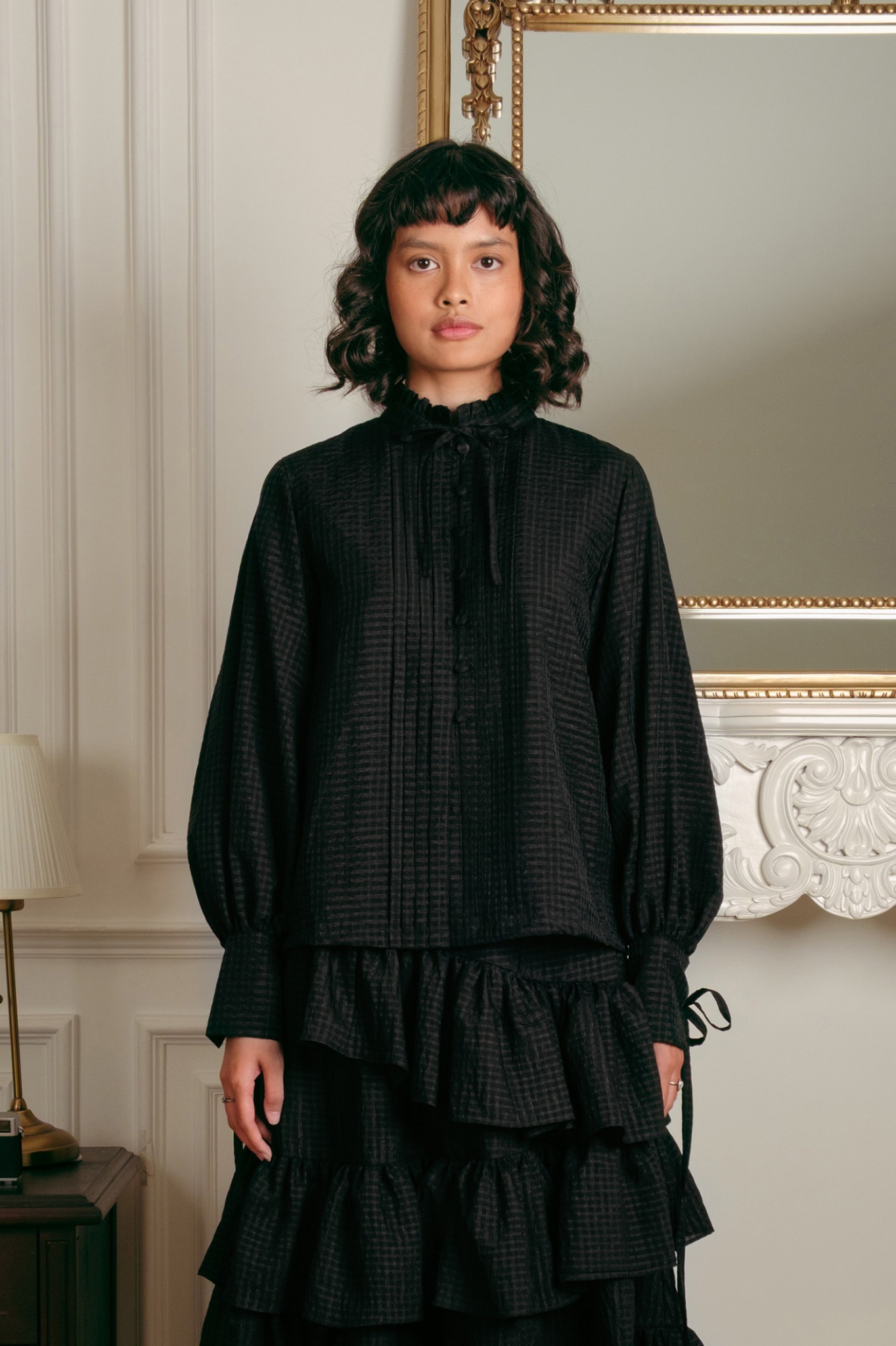 Victoria Blouse in Black