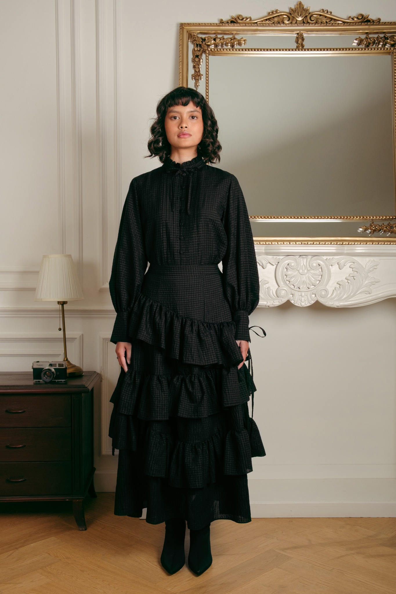 Victoria Blouse in Black