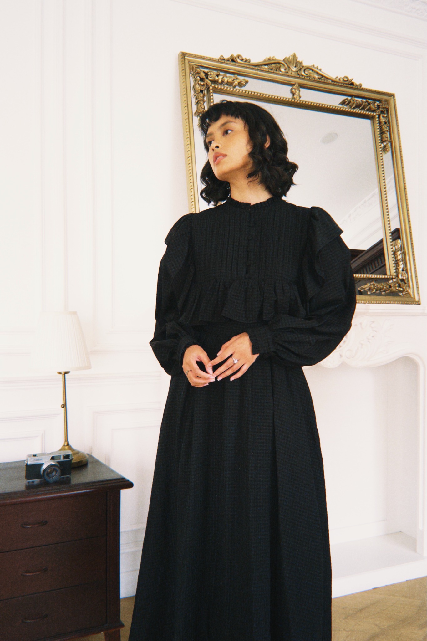 Camille Dress in Black