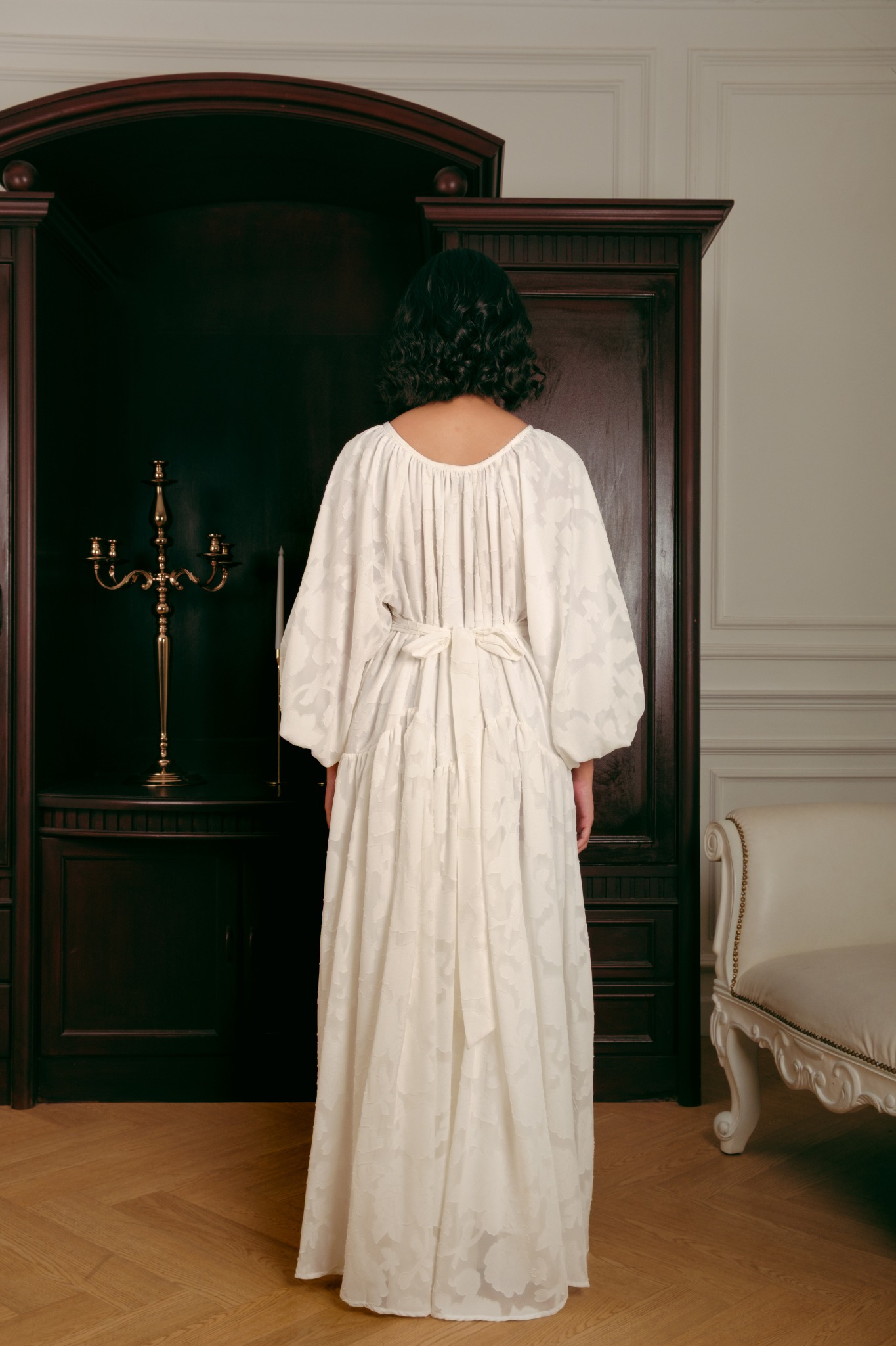 Celeste Dress in White