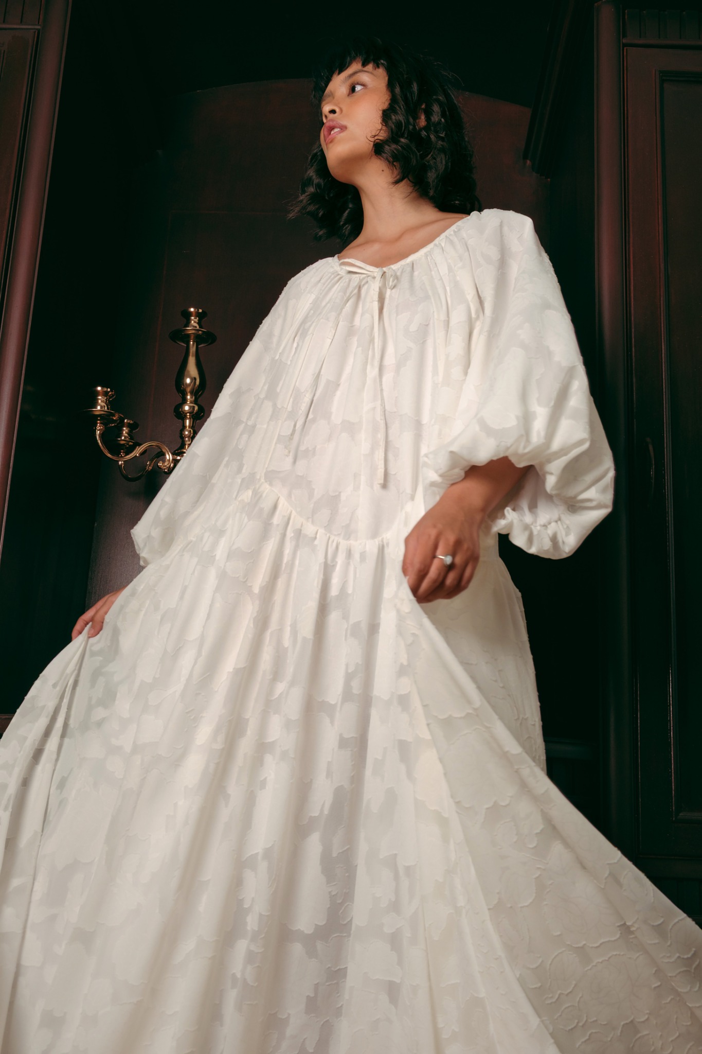 Celeste Dress in White