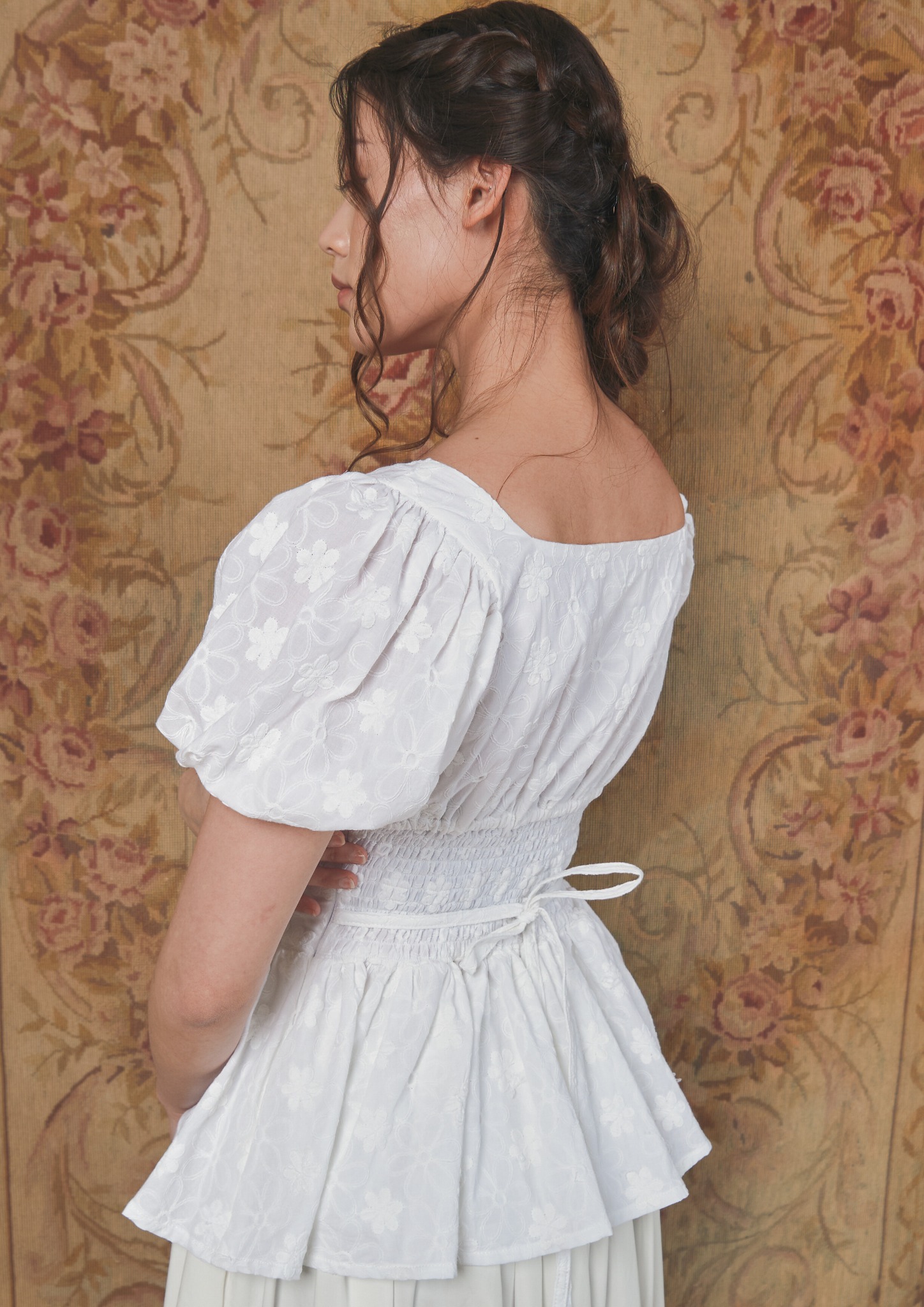 Monet Blouse in White