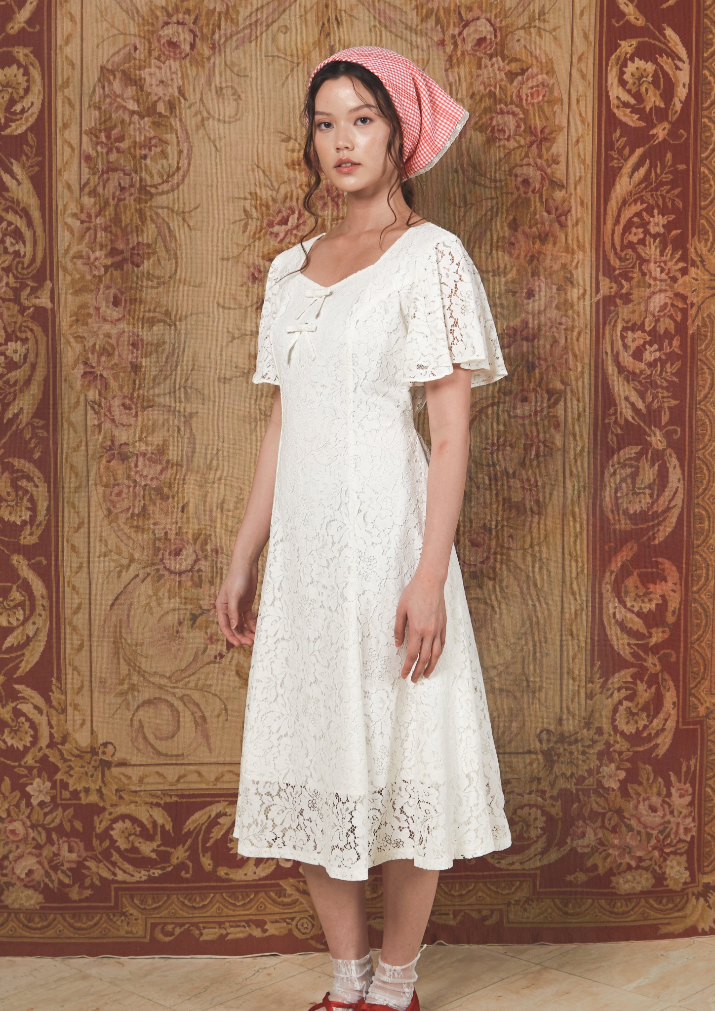 Love Dress in White Lace