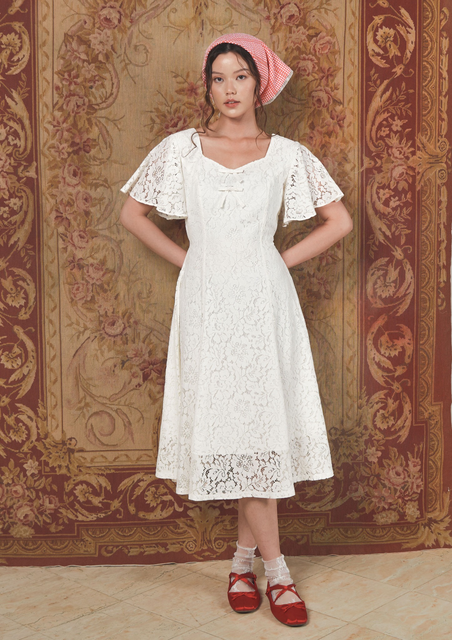 Love Dress in White Lace