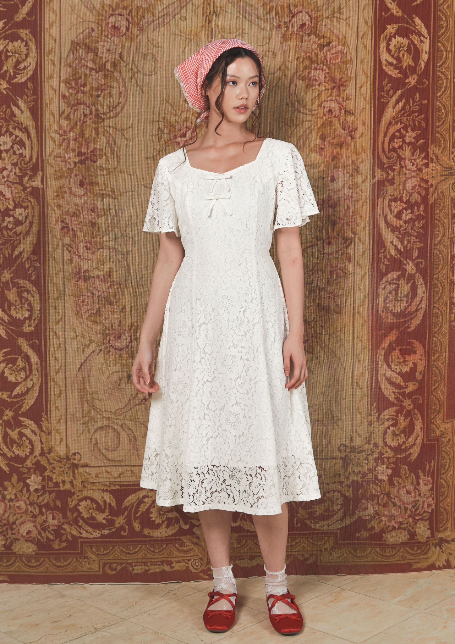 Love Dress in White Lace