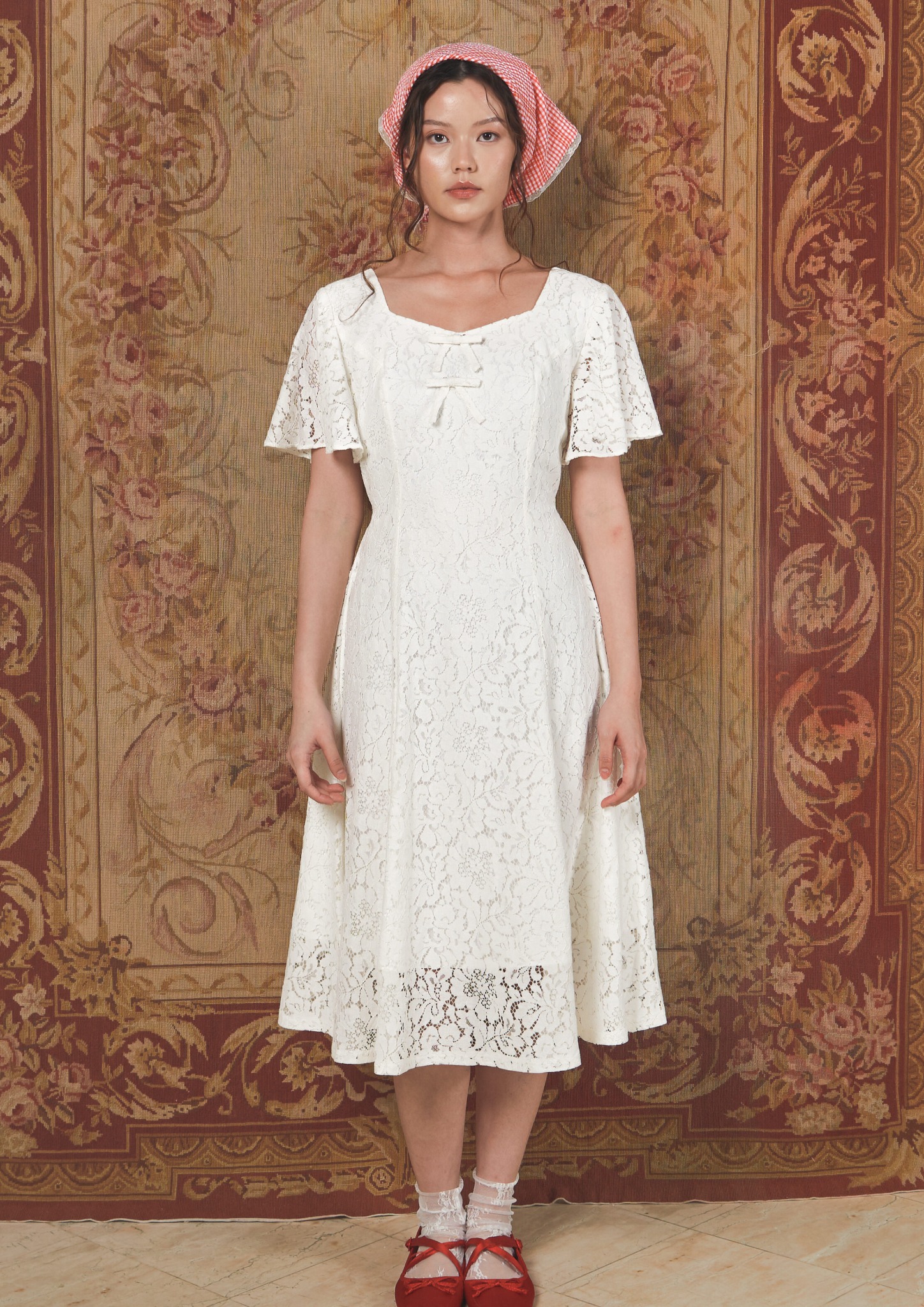 Love Dress in White Lace