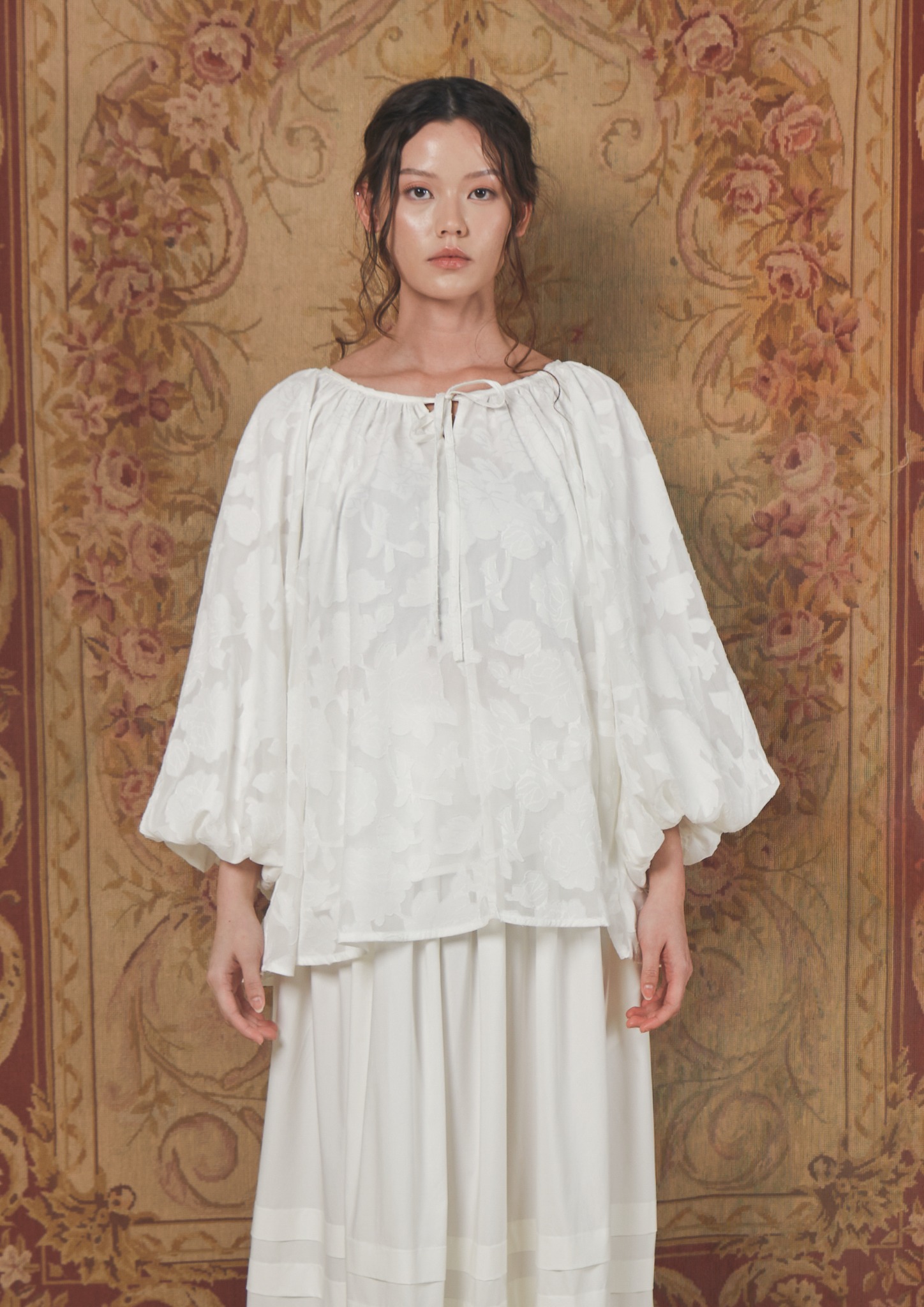 Celeste Blouse in White