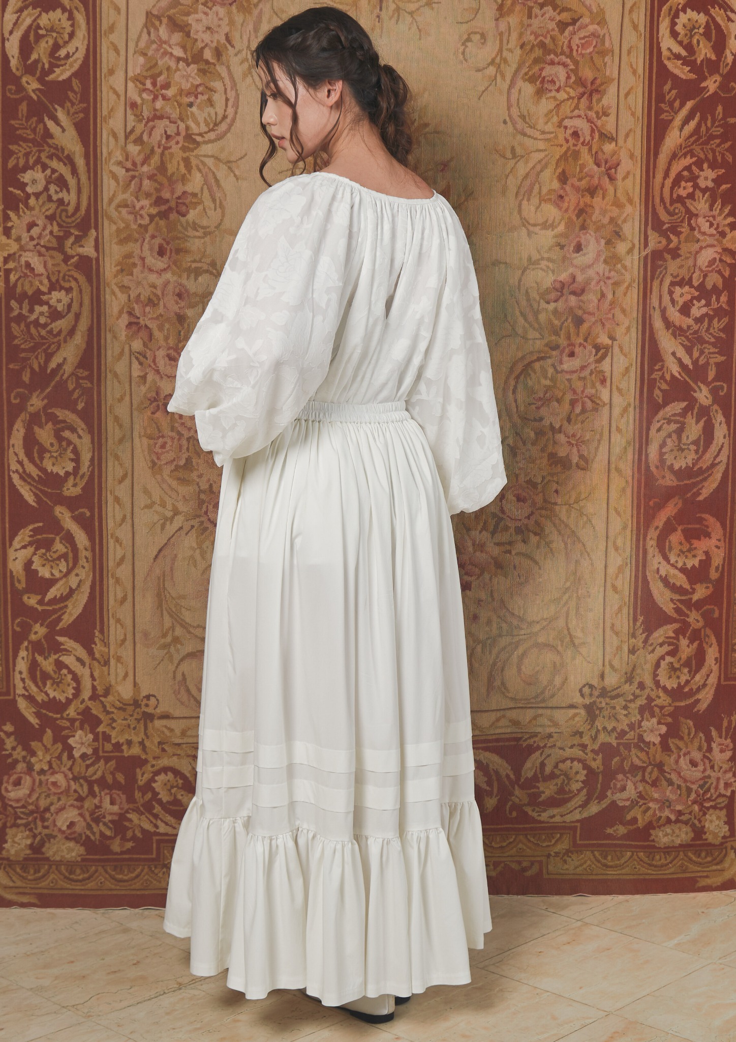 Celeste Blouse in White