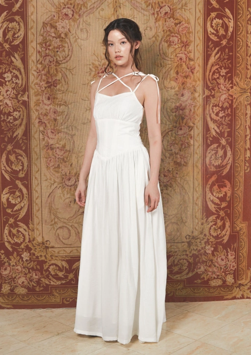 Image of Liora Dress in White