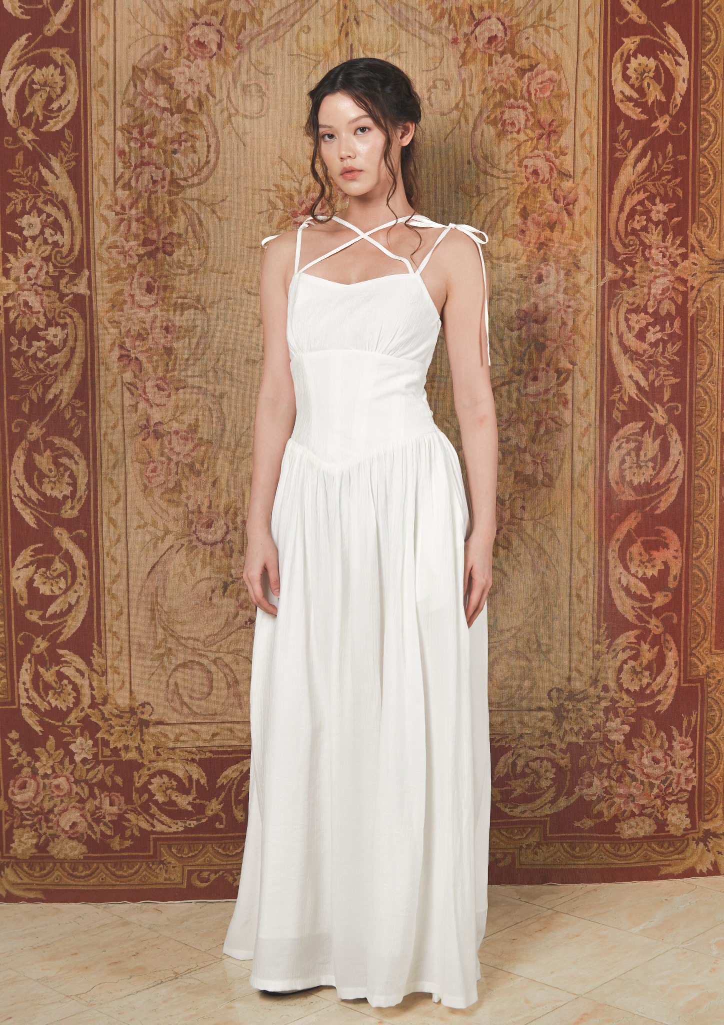 Liora Dress in White