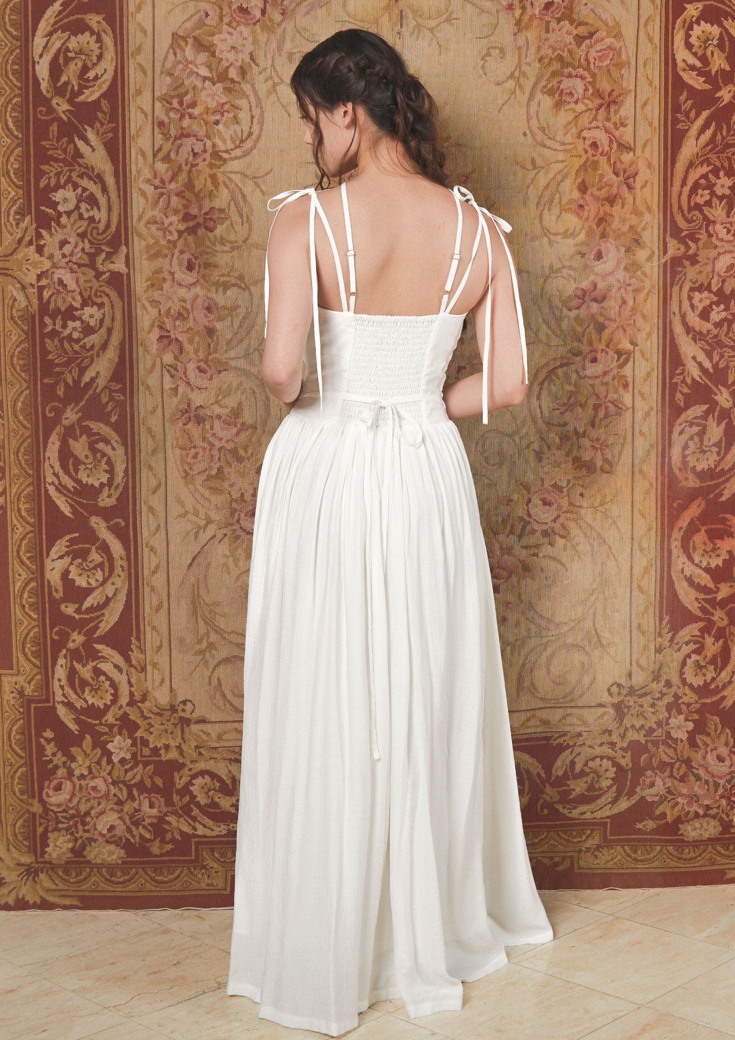 Liora Dress in White