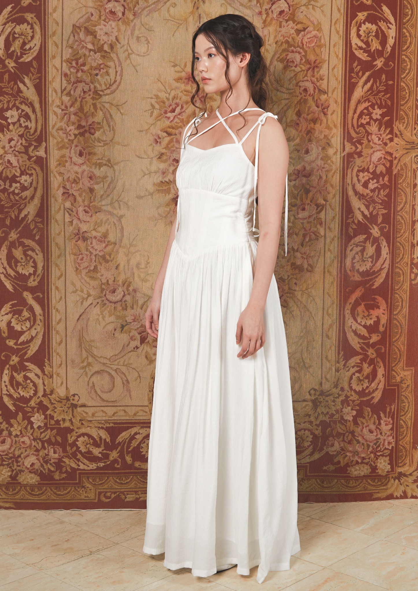 Liora Dress in White