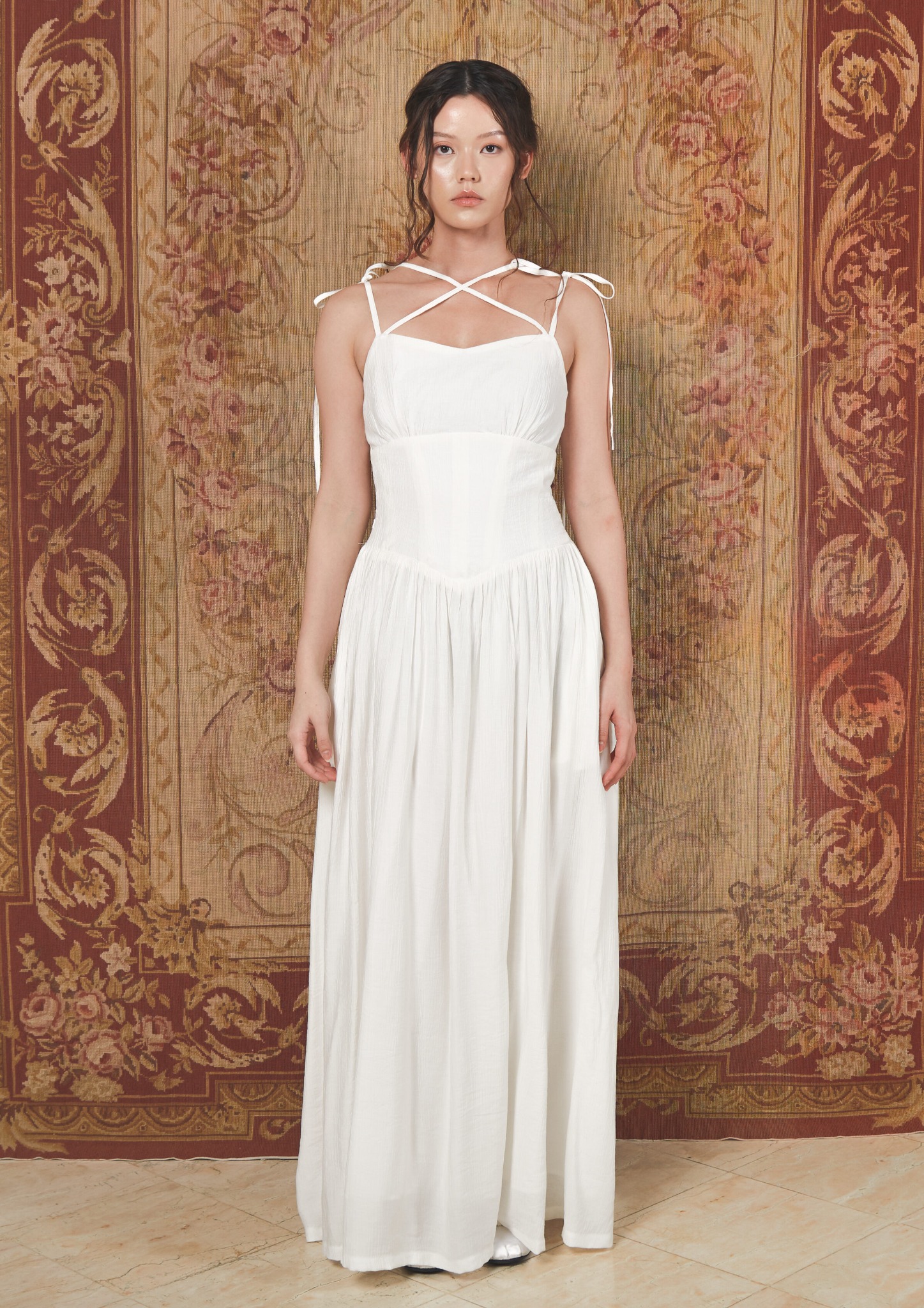 Liora Dress in White