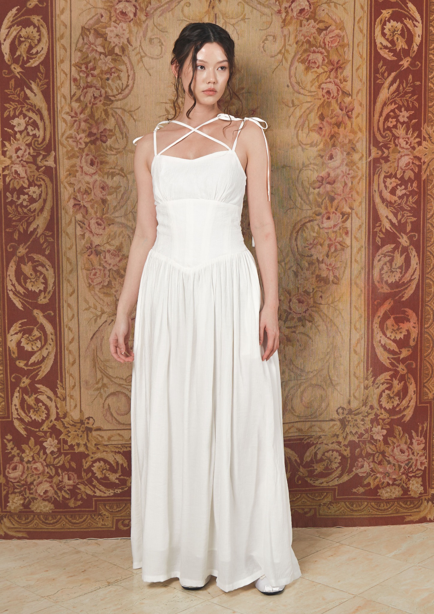 Liora Dress in White