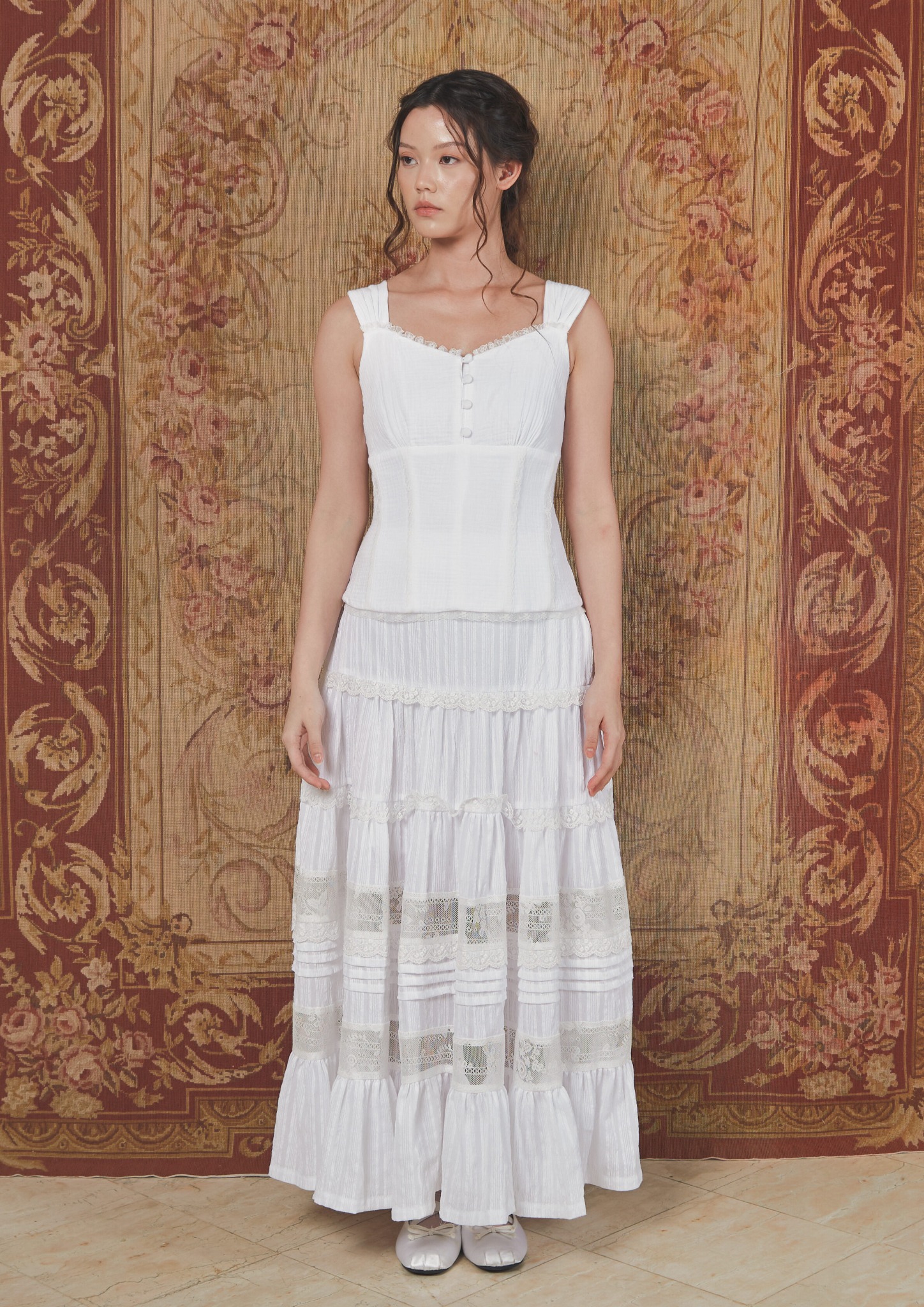 Isadora Blouse in White