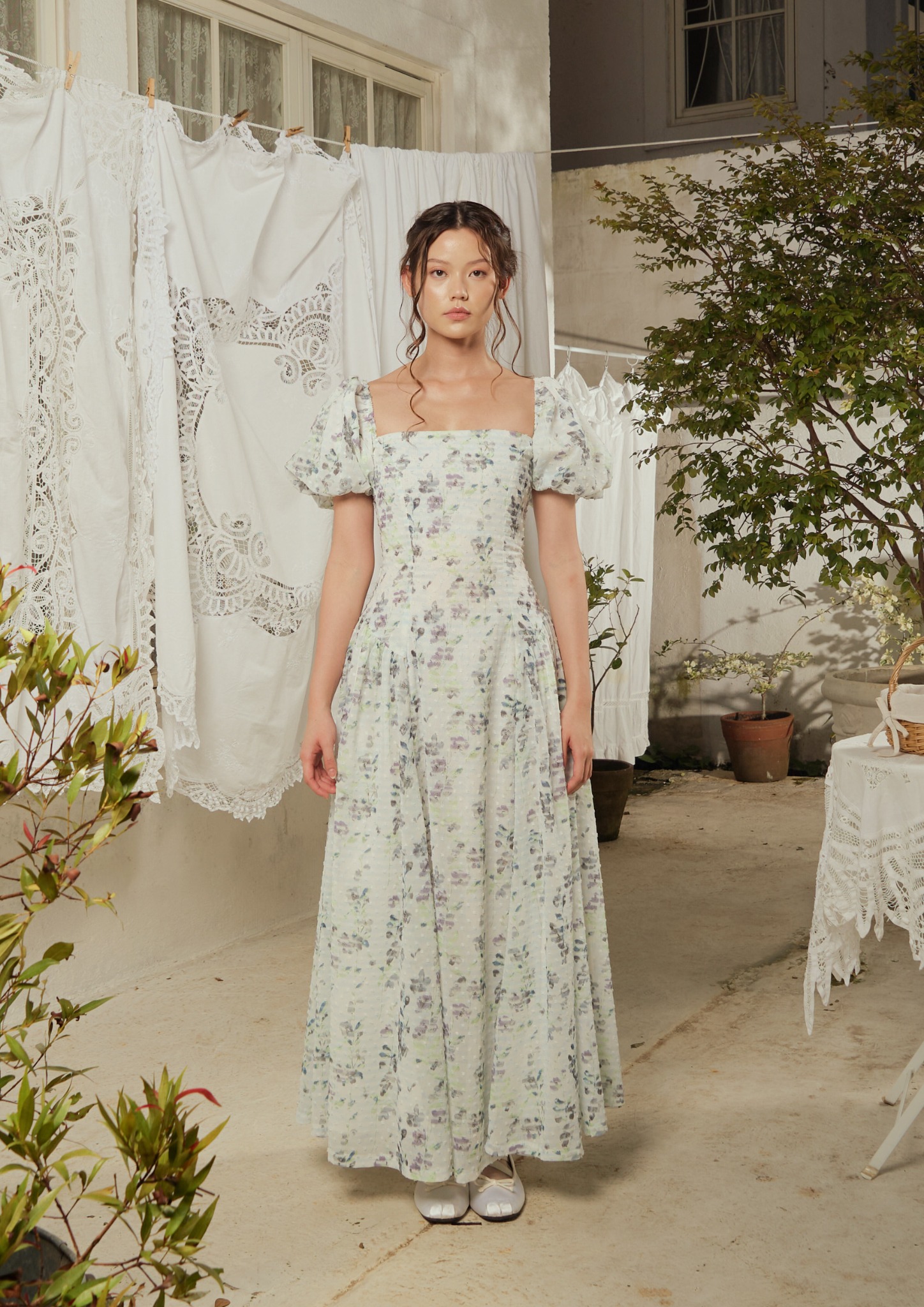 Rosalind Dress in Floral