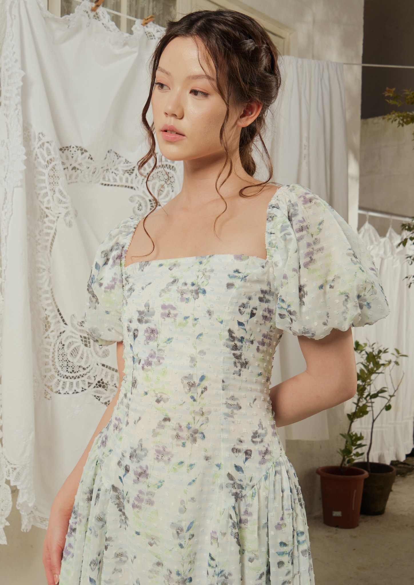 Rosalind Dress in Floral